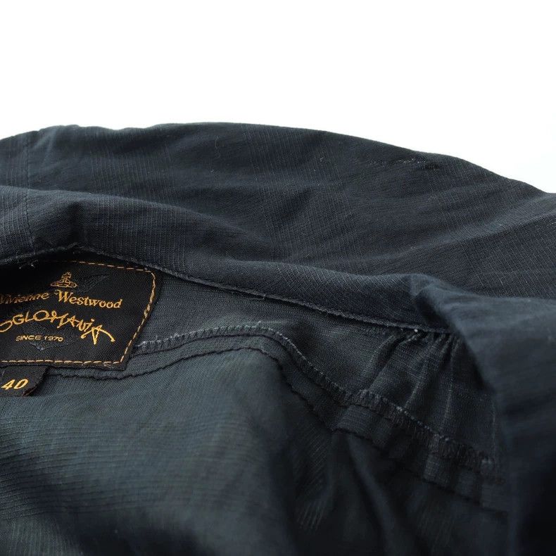 Vivienne Westwood Vivienne Westwood Deformed checkered puffy sleeve short sl Size M / US 6-8 / IT 42-44 - 5 Thumbnail