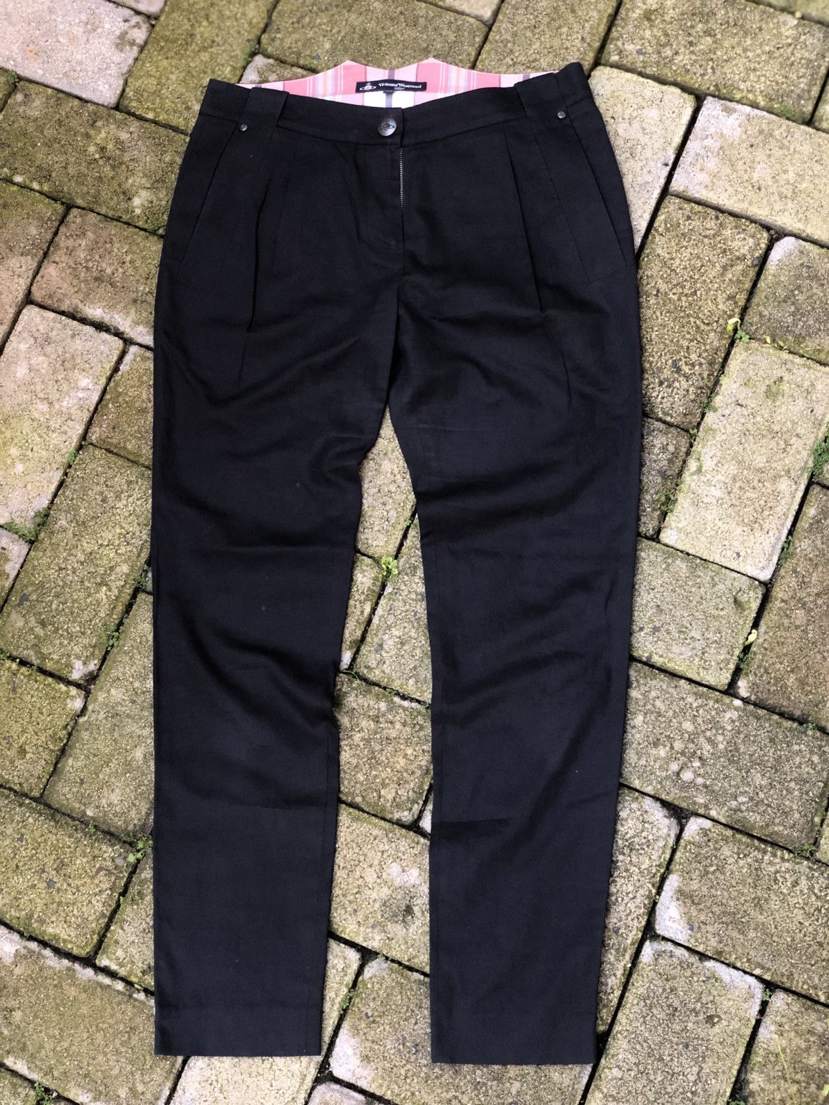 image of Vivienne Westwood Trousers Pants in Navy, Women's (Size 29)