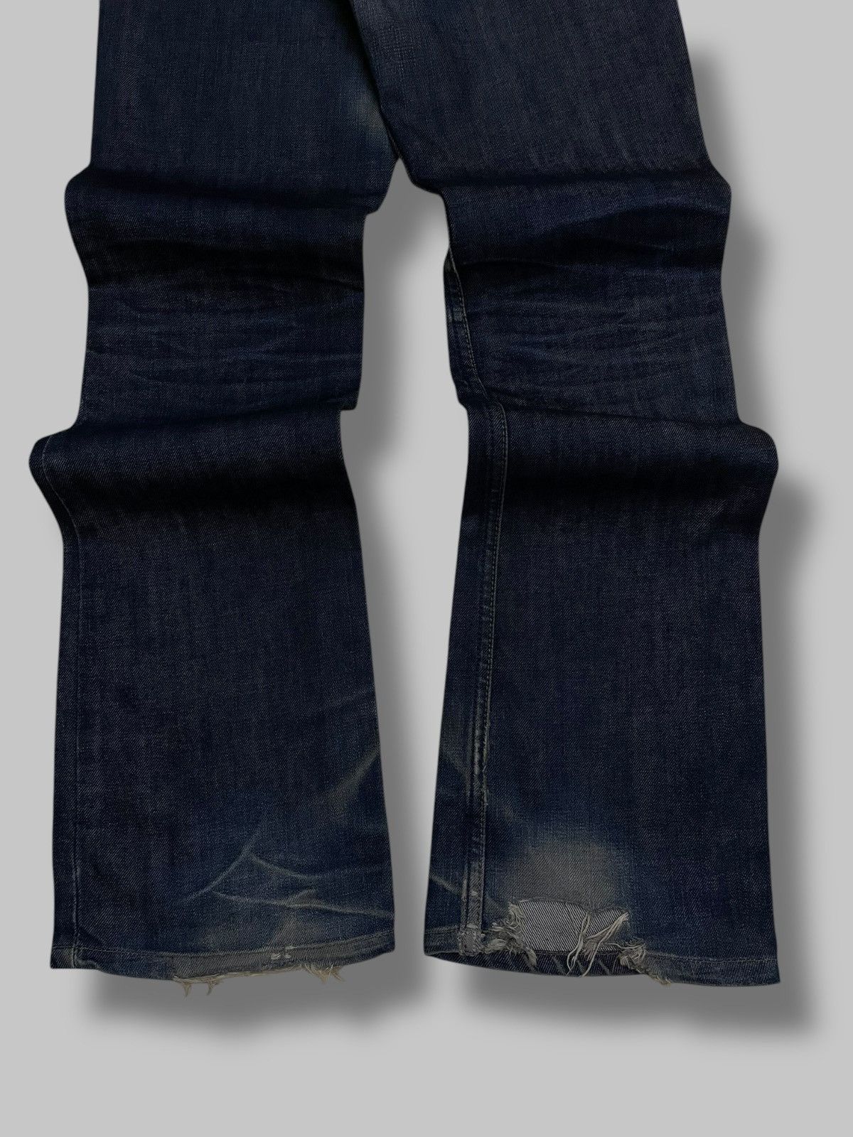 Levi's Vintage Clothing Vintage 1990s Designer Levis 517 Flared Distressed Classic Size US 28 / EU 44 - 8 Thumbnail