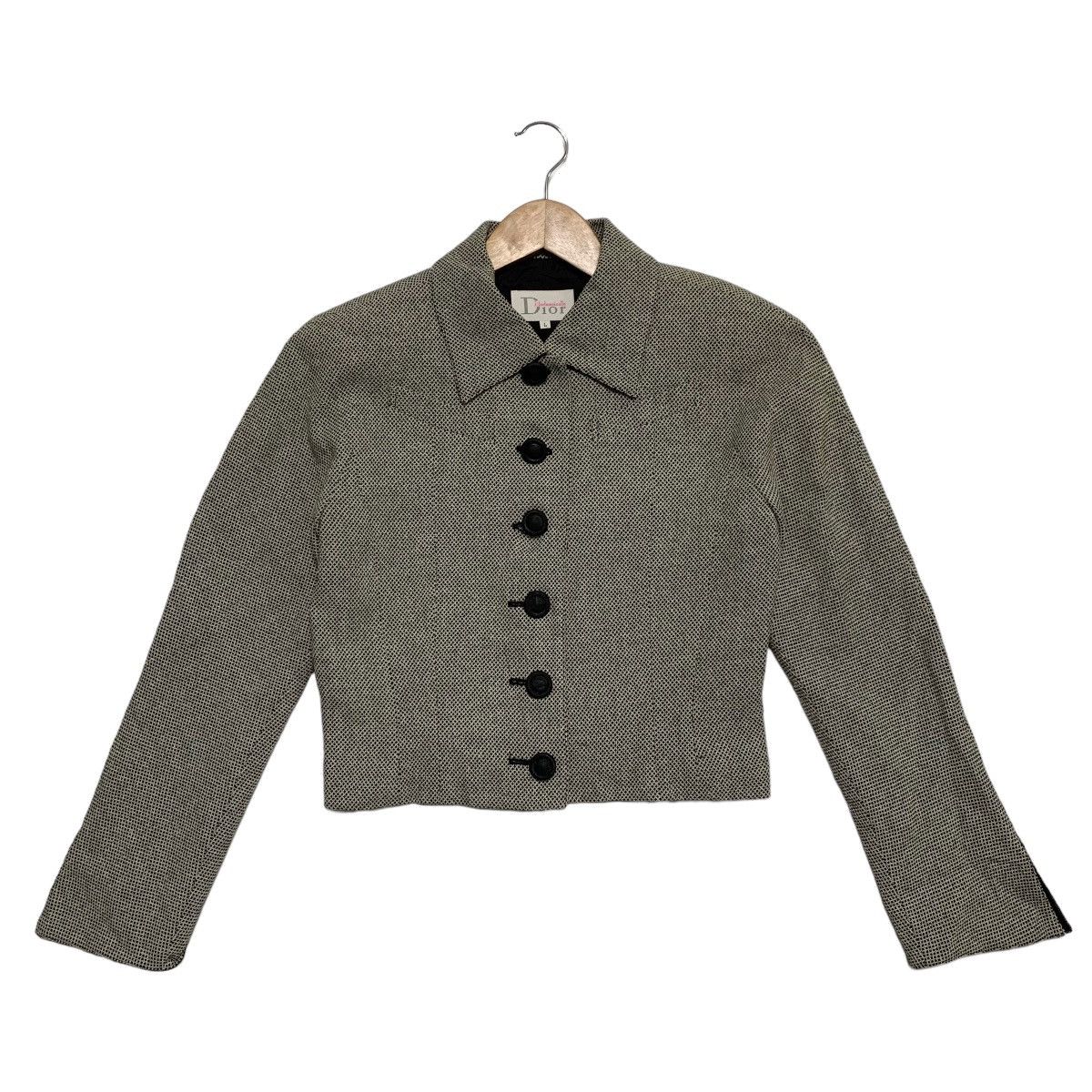 image of Christian Dior Monsieur Dior Mademoiselle Jacket in Grey, Women's (Size Medium)