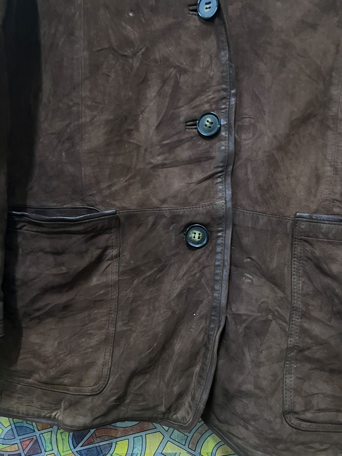 Leather ACSA VERY RARE JACKET LEATHER FROM ESPANA Size US S / EU 44-46 / 1 - 17 Thumbnail