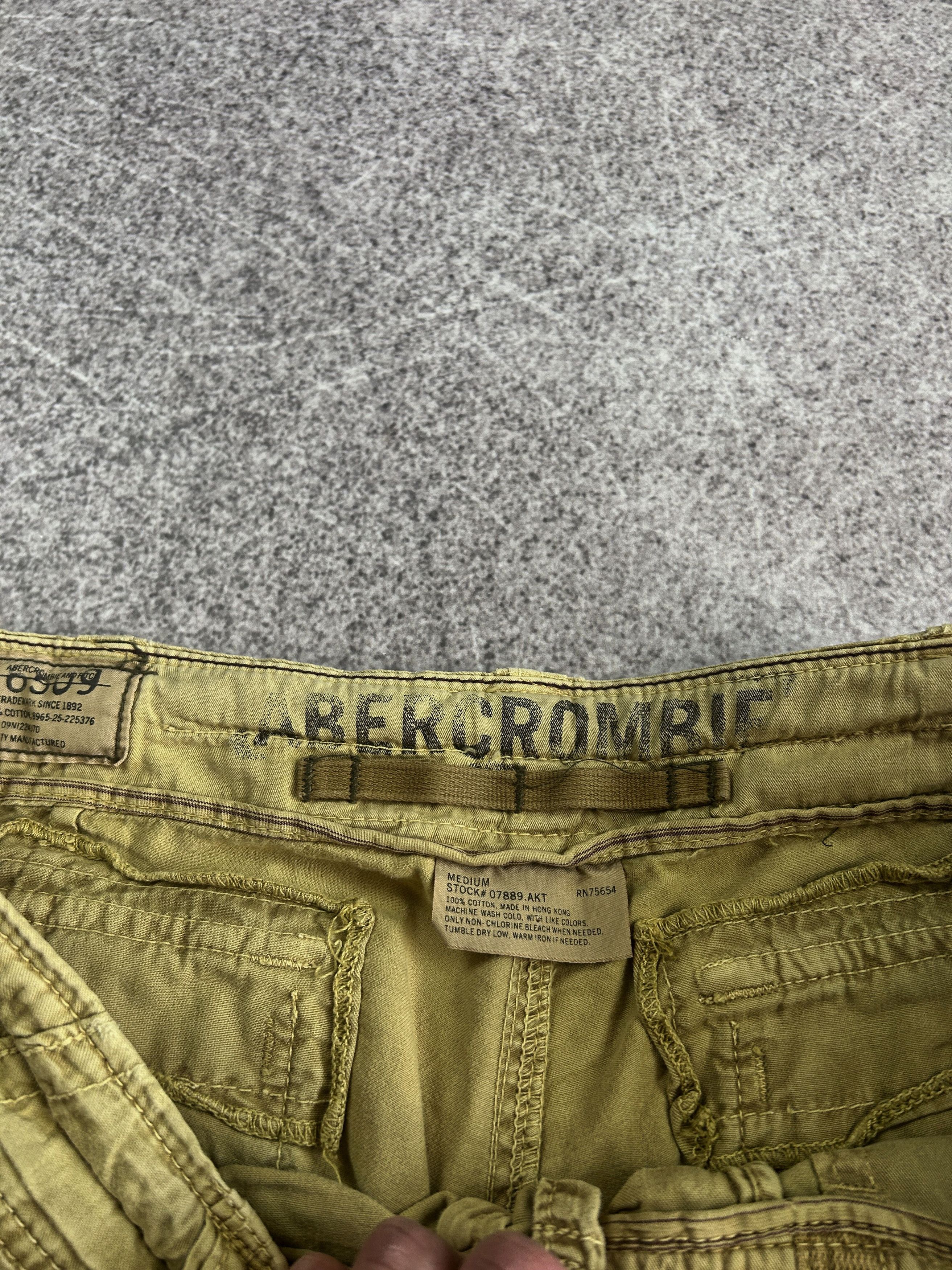 Japanese Brand Y2K Beige Cargo Pants Baggy Wide Leg Tactical Streetwear Fit Size US 32 / EU 48 - 10 Thumbnail