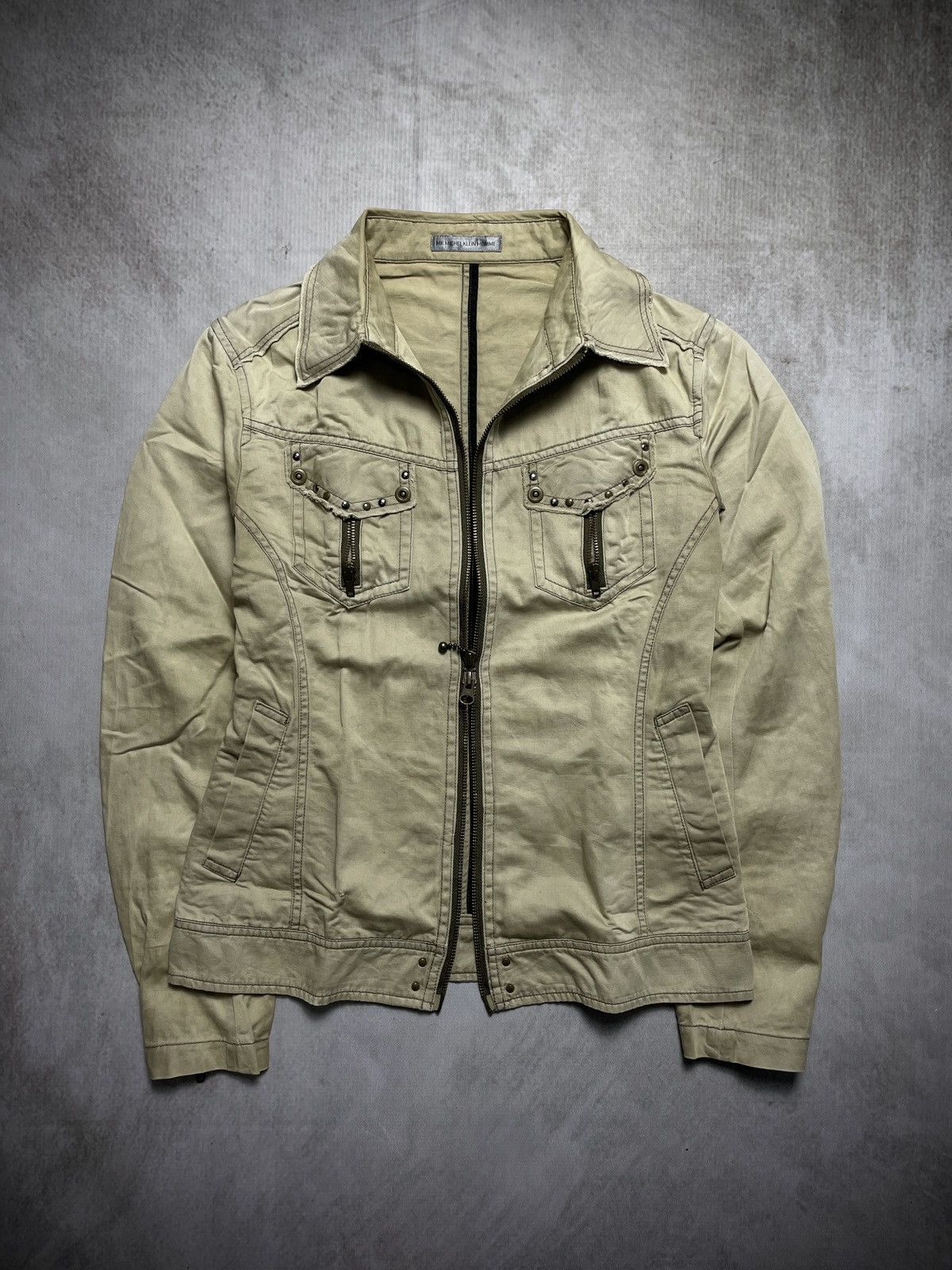 14th Addiction 2000’s Michel Klein Homme - Apocalypse Style Bikers Jacket Size US M / EU 48-50 / 2 - 2 Thumbnail