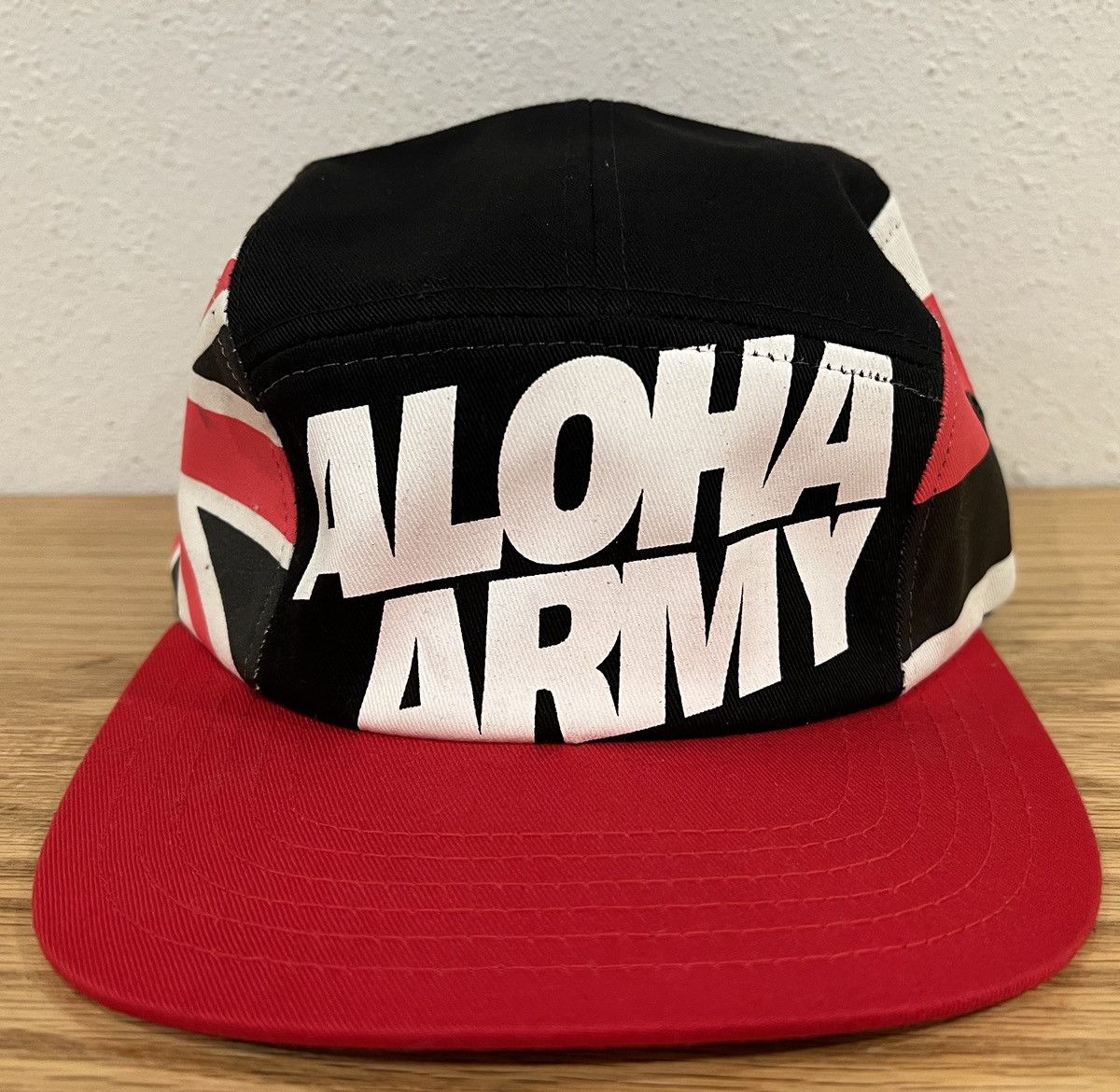 Other Aloha Army Hawaii Flag 5 Panel Hat Size ONE SIZE - 1 Thumbnail