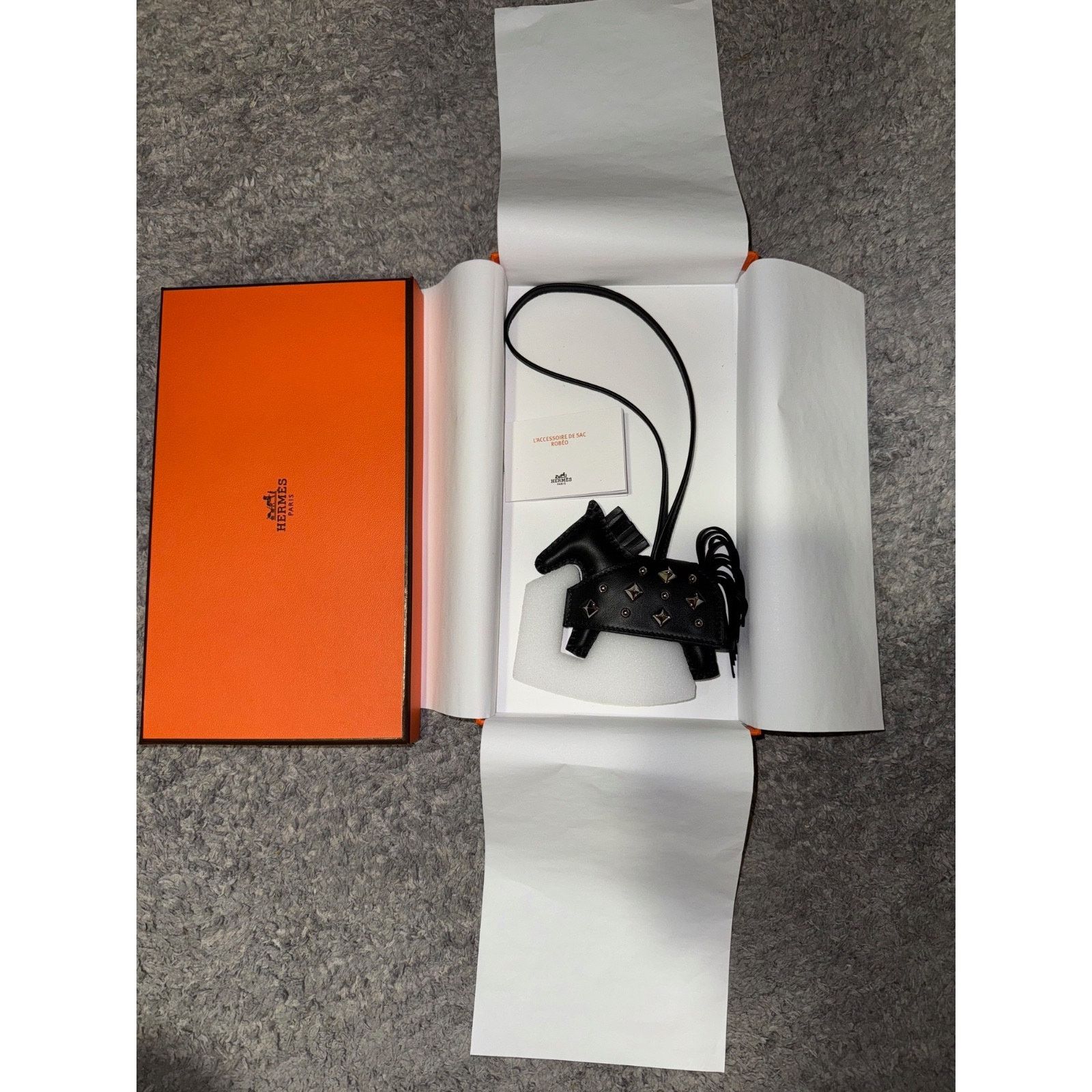 Hermes Hermes Horse Rodeo Robeo Rock Milo Leather Bag Charm Size ONE SIZE - 2 Thumbnail