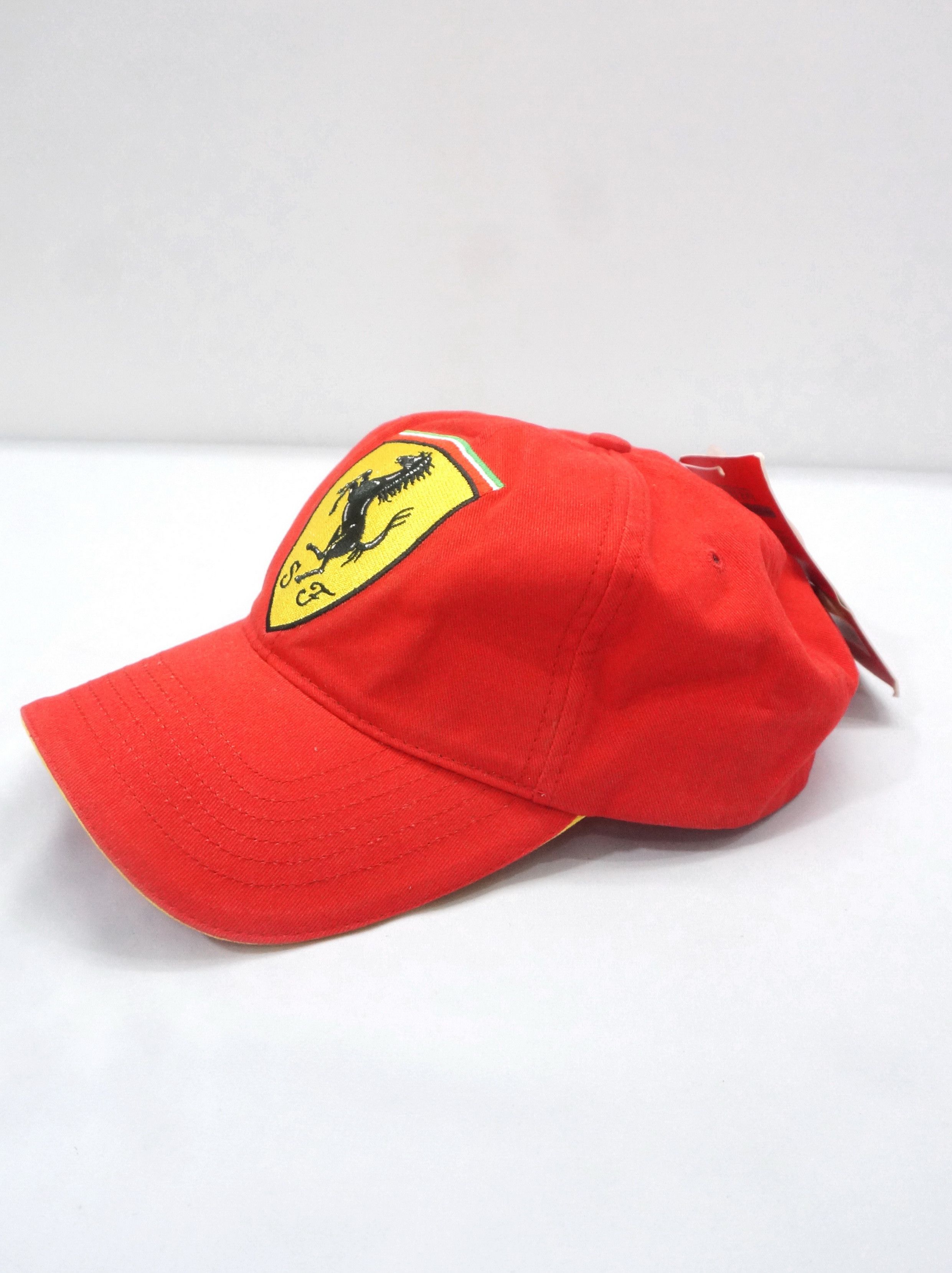 Ferrari FERRARI Vintage Official Cap New Old Stock Size ONE SIZE - 2 Thumbnail