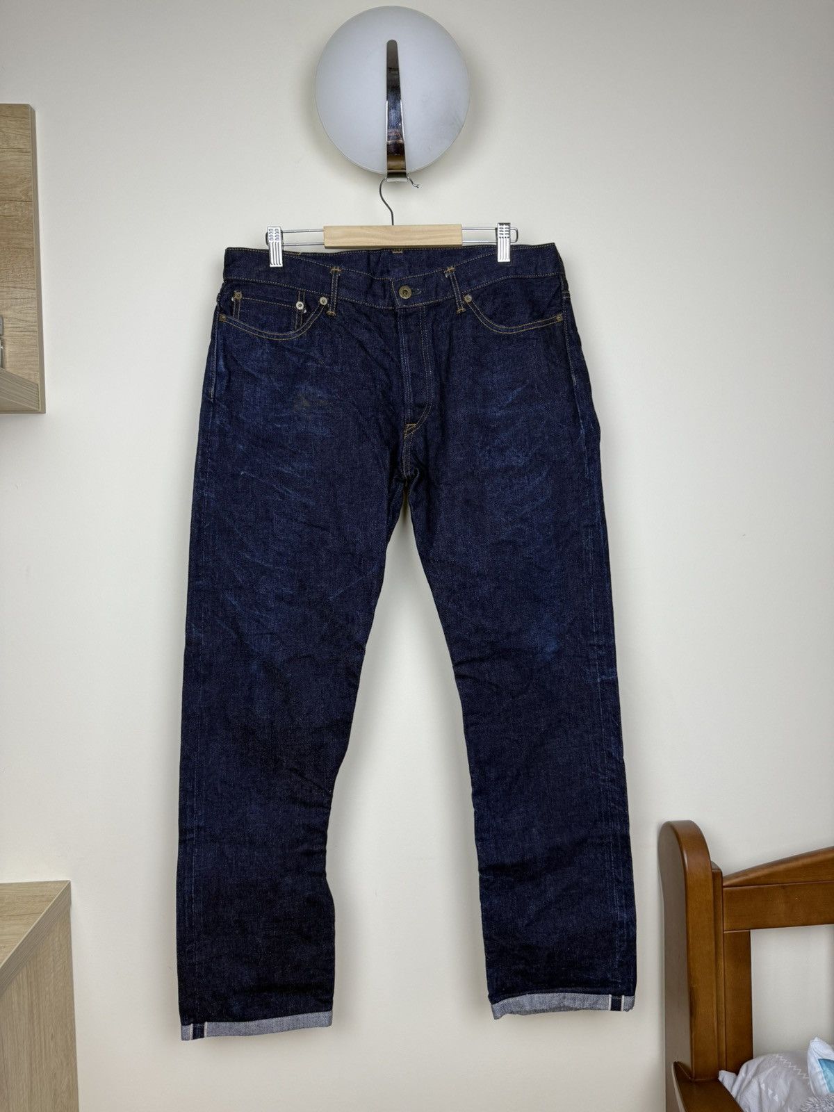 Japan Blue Jeans Japan Blue Jeans Selvedge Denim — Made in Japan, Size 36 Size US 36 / EU 52 - 1 Thumbnail