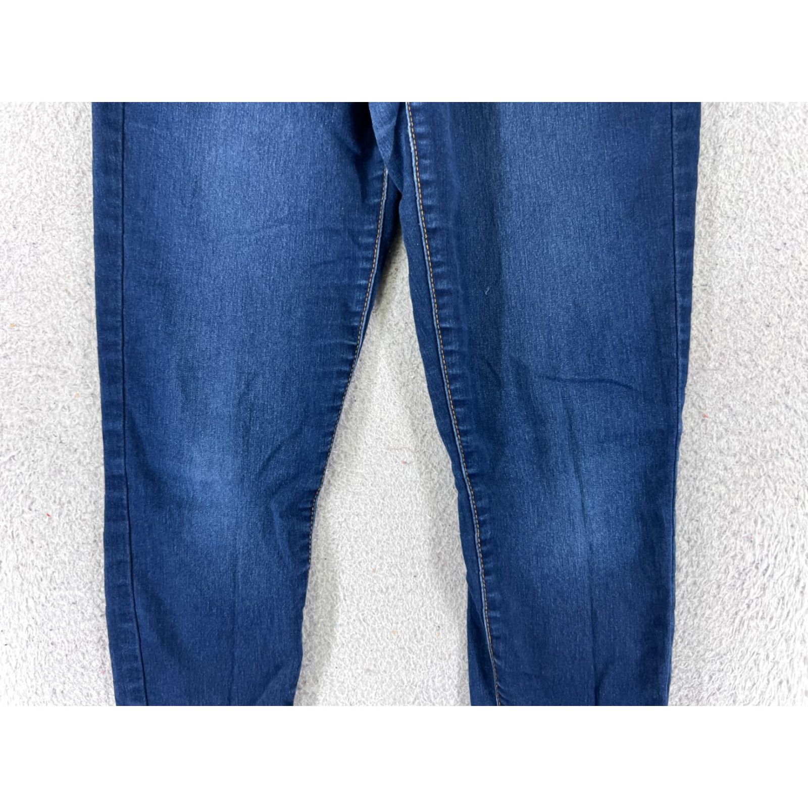 Vintage Aéropostale Jeans Womens 6 Long Blue High Waisted Jegging Cotton Blend 25x28 Denim Stretch 5-Pocket Mens Women Girls? Wait. Size 28" / US 6 / IT 42 - 3 Thumbnail