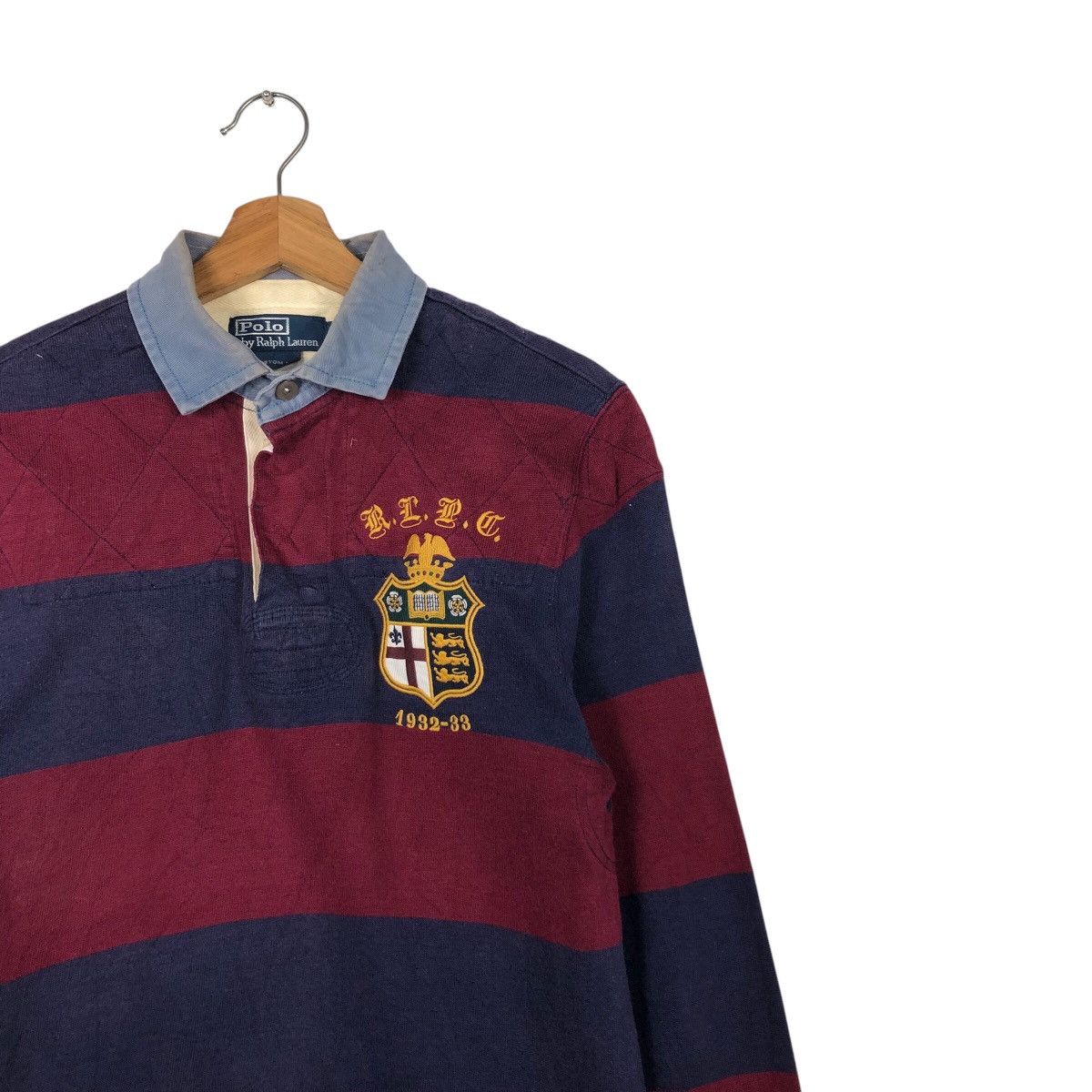 Polo Ralph Lauren 📌Vintage Collar Polo Rugby Polo Ralph Lauren Big Logo Size US S / EU 44-46 / 1 - 7 Thumbnail