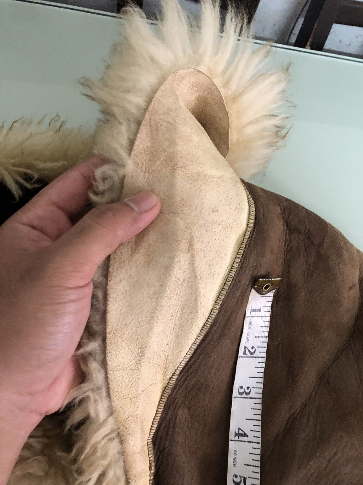 Leather Vintage Homestead Hand Made B3 Shearling Leather Jacket Size XL / US 12-14 / IT 48-50 - 20 Thumbnail