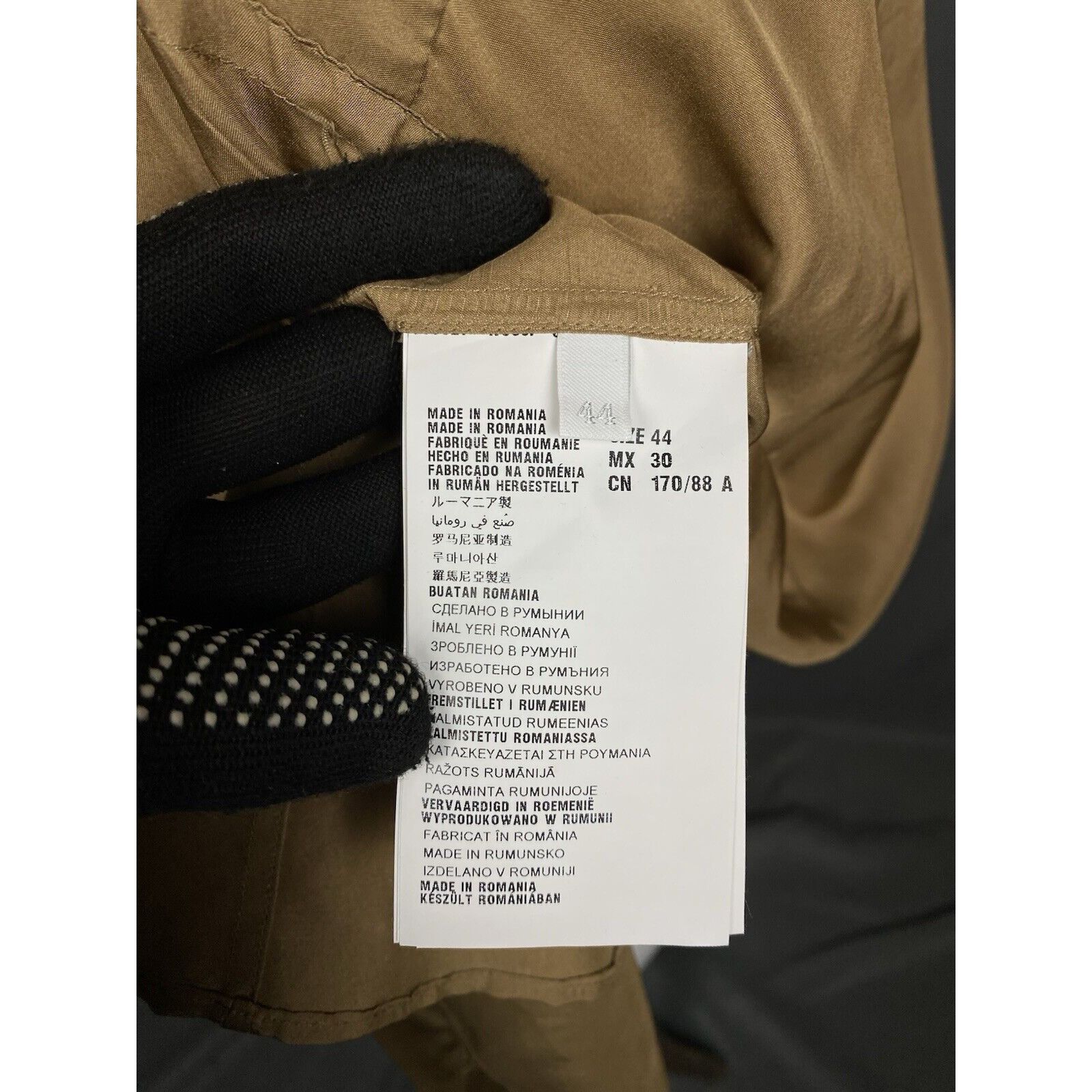 Prada Prada Women's Brown Silk Longsleeve Shirt Size 44 Size M / US 6-8 / IT 42-44 - 11 Thumbnail
