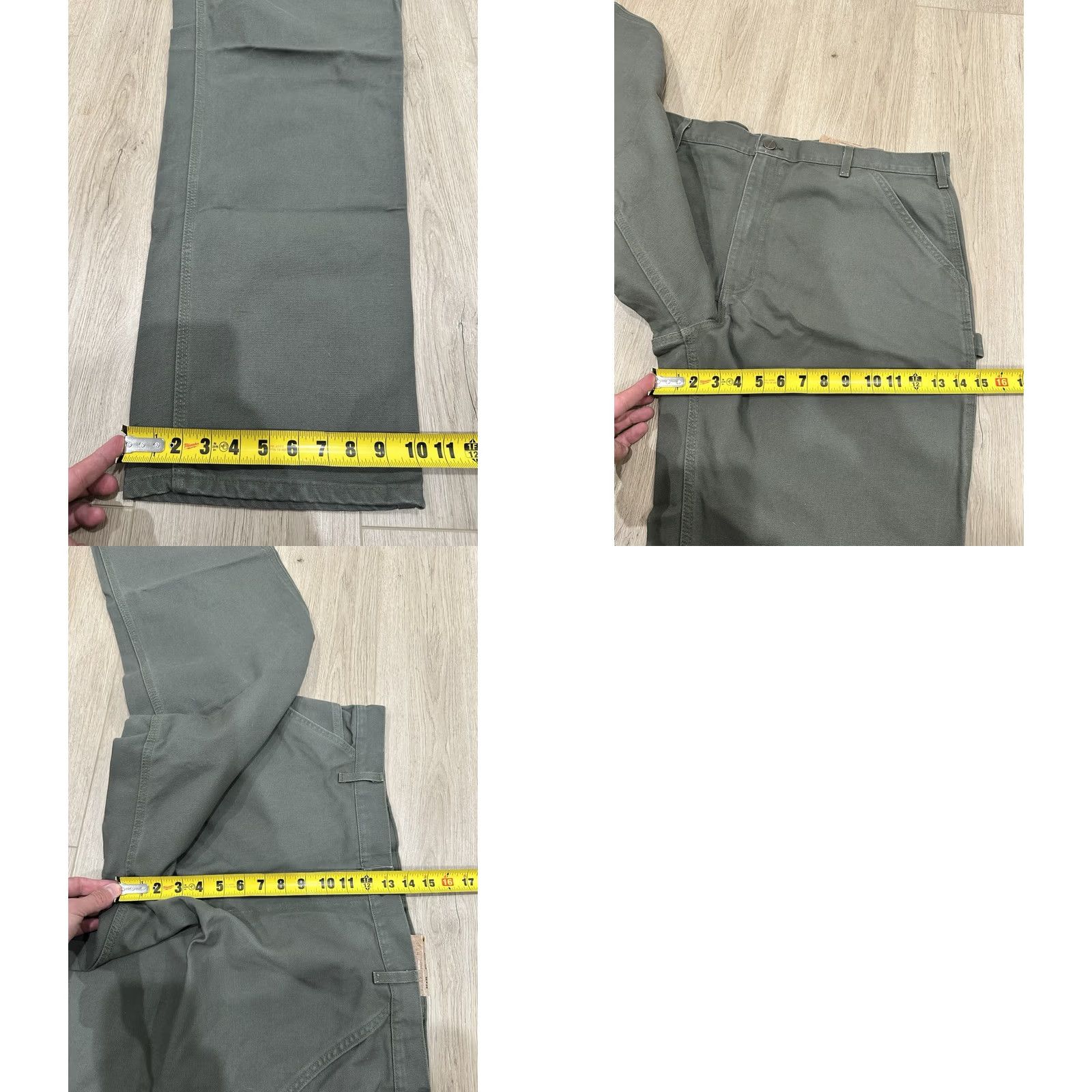 Carhartt Carhartt Men Pants 40x31 Washed Duck Work Dungaree Carpenter Canvas B11 MOS NWT Size US 40 / EU 56 - 9 Thumbnail