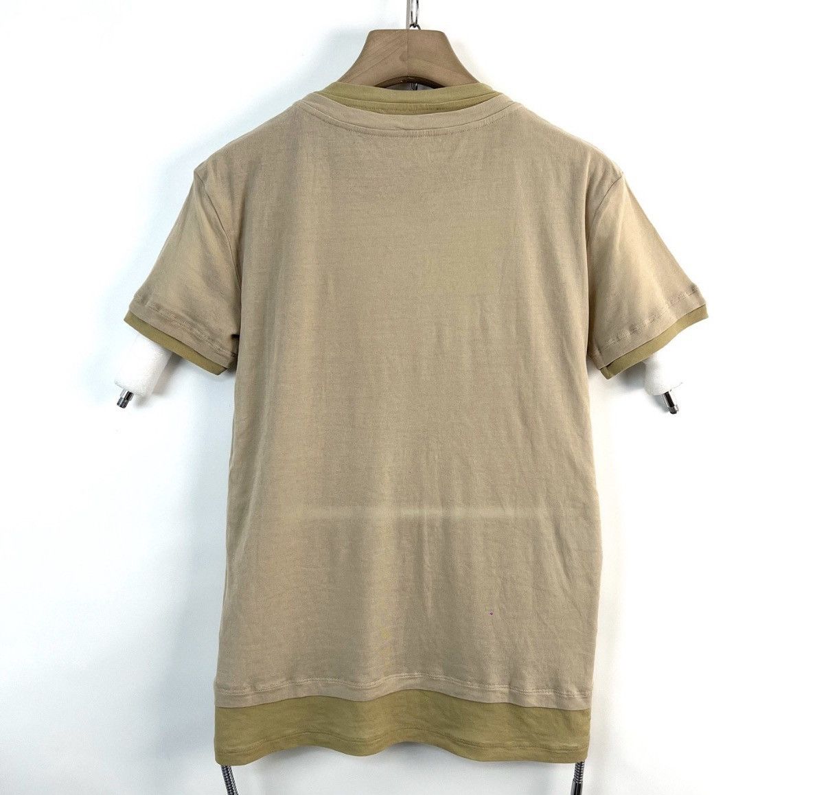 Miu Miu Miu Miu Fake Two-Piece Layered Short Sleeve T-Shirt K12 Size US XS / EU 42 / 0 - 2 Thumbnail