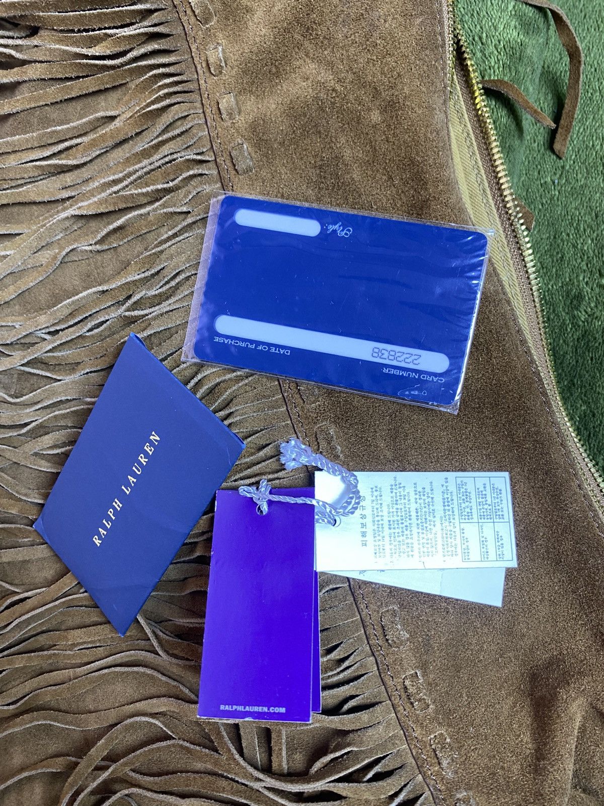 Polo Ralph Lauren POLO RALPH LAUREN Leather Fringe Shoulder Bag Size ONE SIZE - 10 Thumbnail