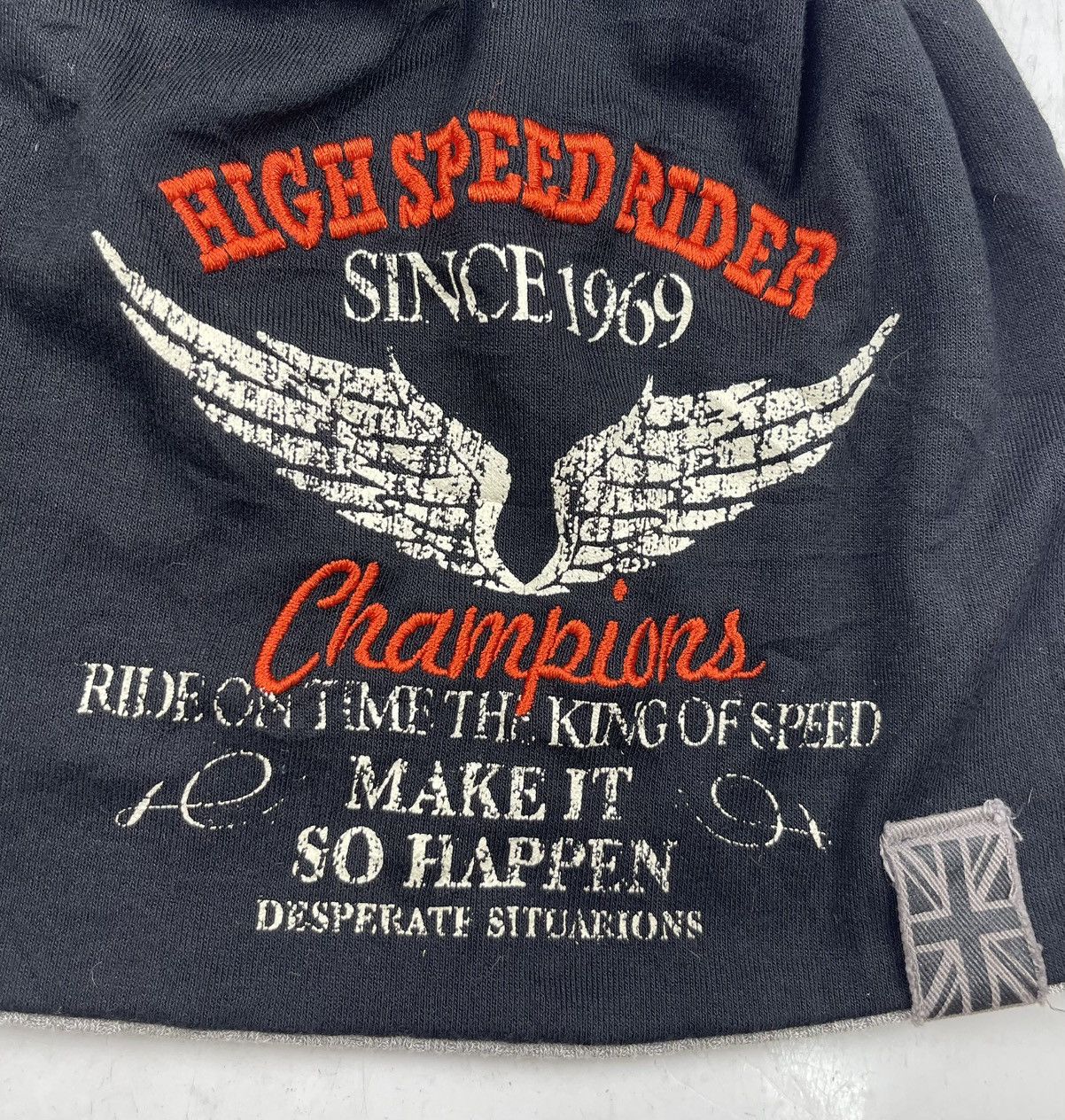 Japanese Brand high speed rider beanie hat tc37 Size ONE SIZE - 3 Thumbnail