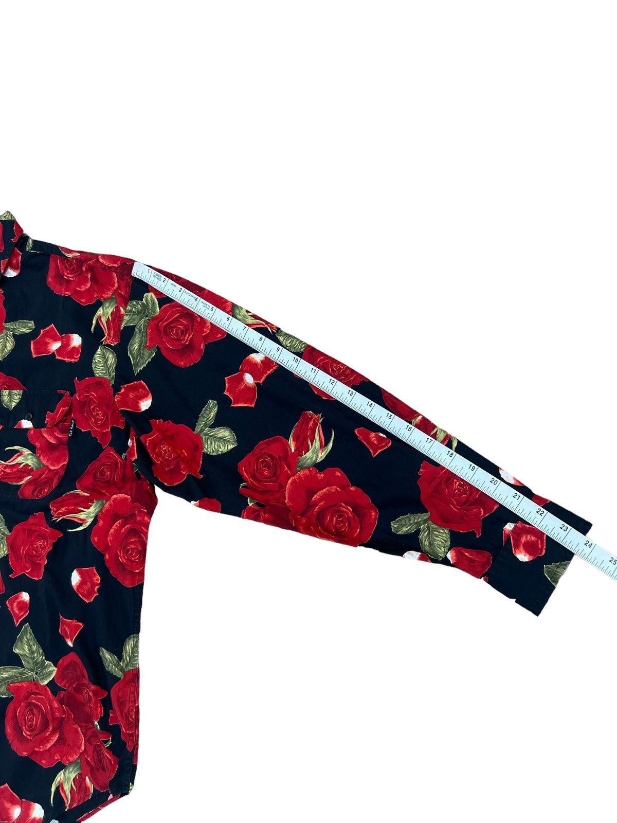 Karl Helmut Vintage Karl Helmut Japan Psychedelic Roses Button Shirt Size US M / EU 48-50 / 2 - 4 Thumbnail
