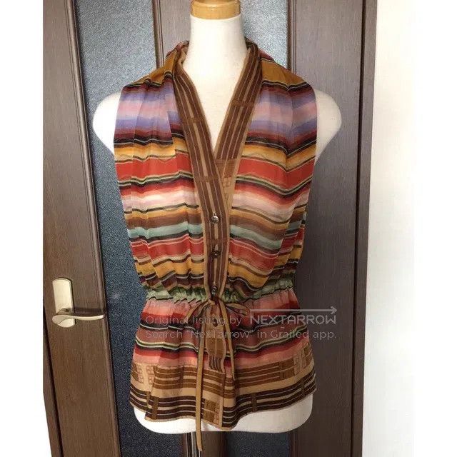 Hermes Hermes Sleeveless Cardigan, Perfect for Pairing with Bikin Size XS / US 0-2 / IT 36-38 - 1 Thumbnail