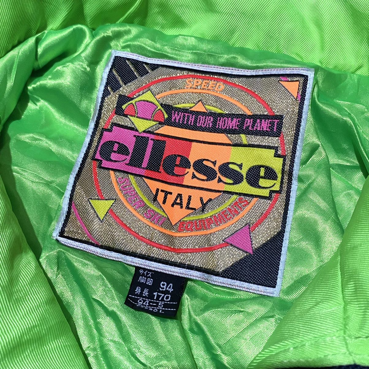Ellesse × Vintage 🔥SALE🔥 Vintage 90s Ellesse multicolour ski jacket Size US L / EU 52-54 / 3 - 6 Thumbnail