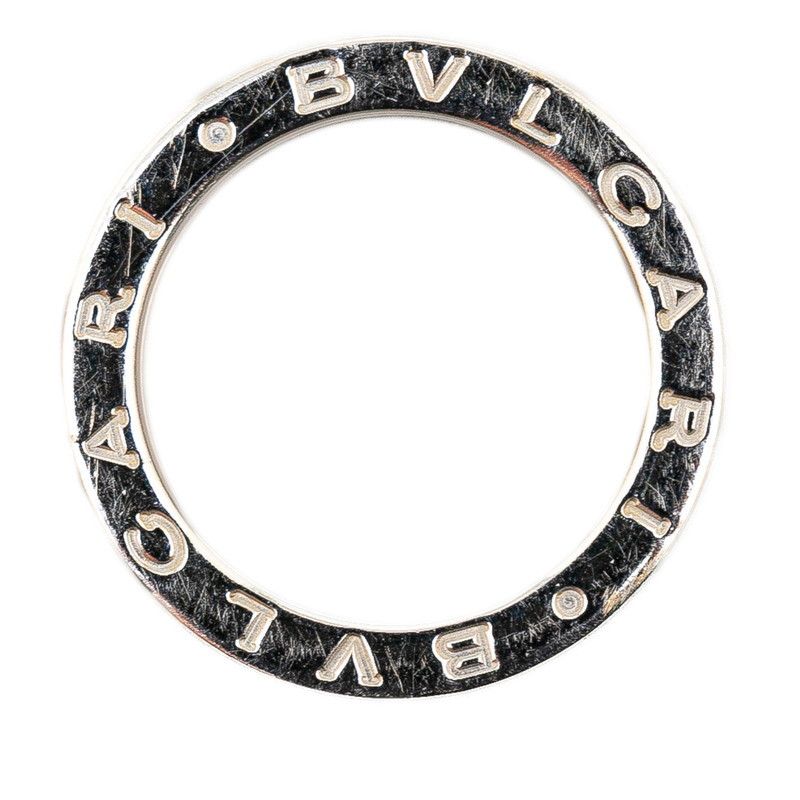 Bvlgari Bvlgari Bvlgari B-Zero1 2-Band Ring K18WG White Gold #49 Metal Ring in Very Good Condition Size ONE SIZE - 1 Thumbnail