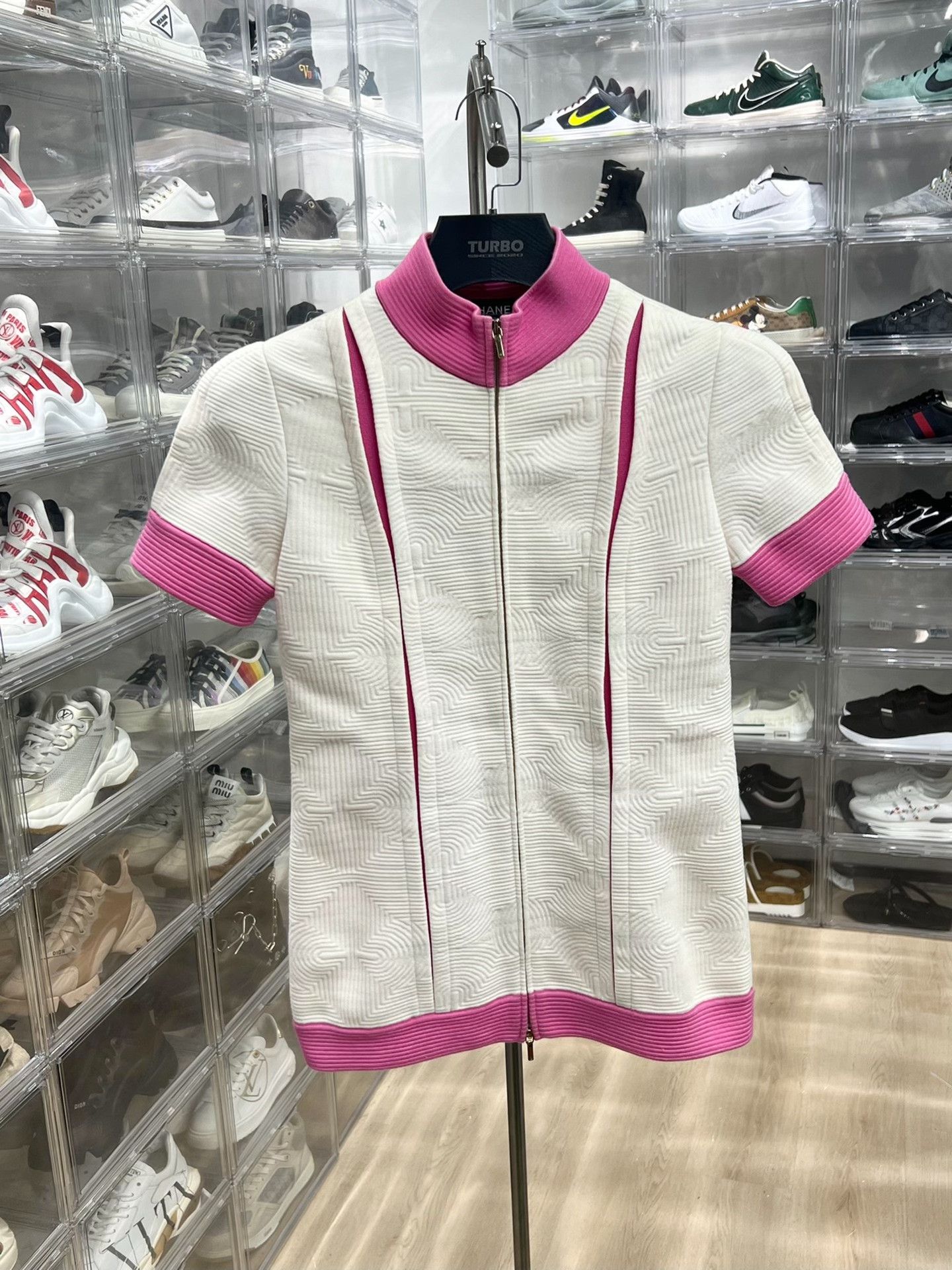 Chanel Chanel Pink Jacket it_34 Women Size XXS / US 00 / IT 34 - 1 Thumbnail
