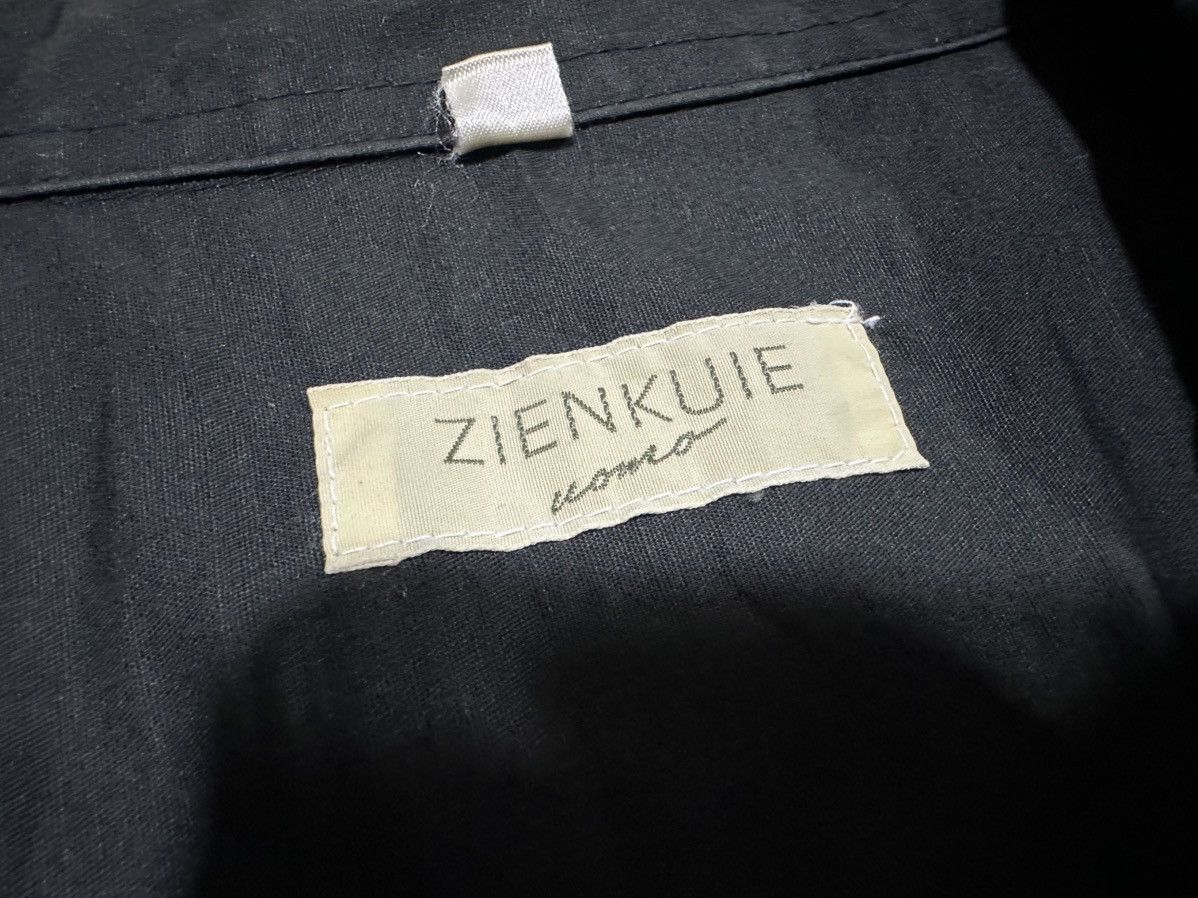 Japanese Brand 🔥Rare Zienkuie Uomo Black Rose Frill Shirt Goth Size US L / EU 52-54 / 3 - 5 Thumbnail