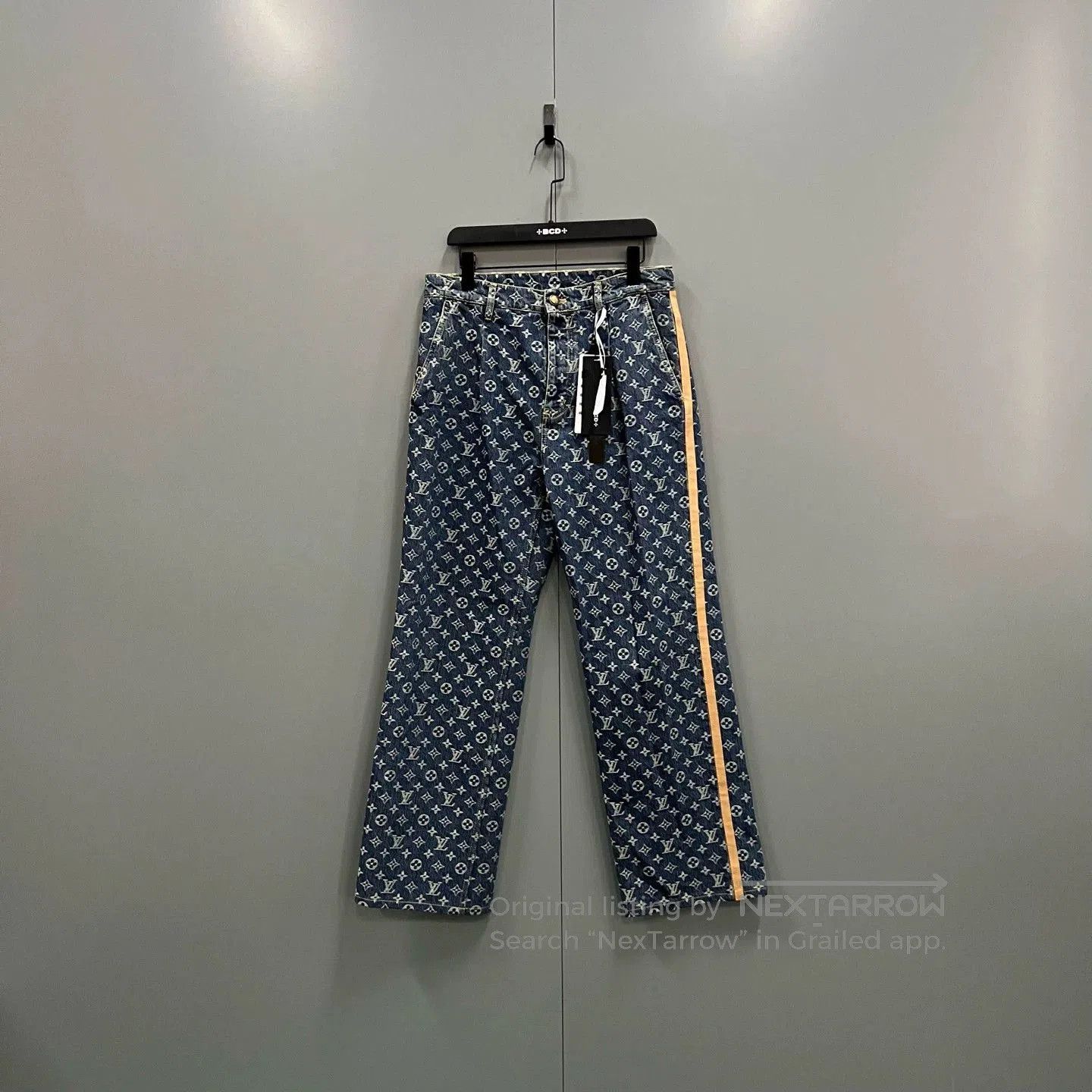 Louis Vuitton Louis Vuitton Blue Monogram Denim Jeans. Size US 30 / EU 46 - 1 Thumbnail