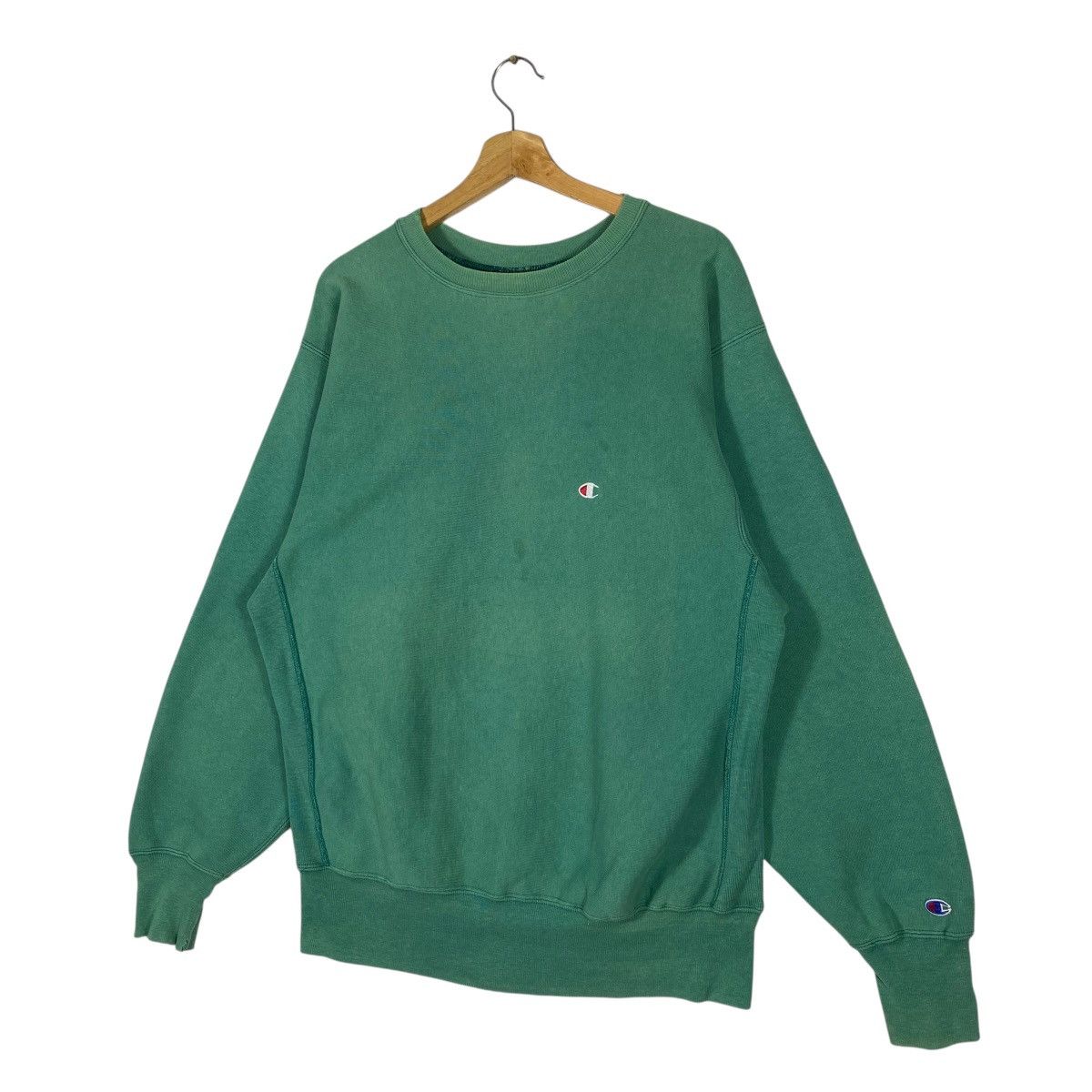 Champion × Vintage Vintage 90s Champion Reverse Weave XL Size Green Colour Size US XL / EU 56 / 4 - 2 Thumbnail