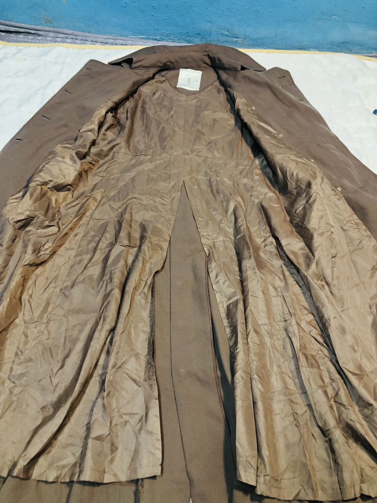 Japanese Brand Double Brested Long Jacket (18) Size ONE SIZE - 7 Thumbnail