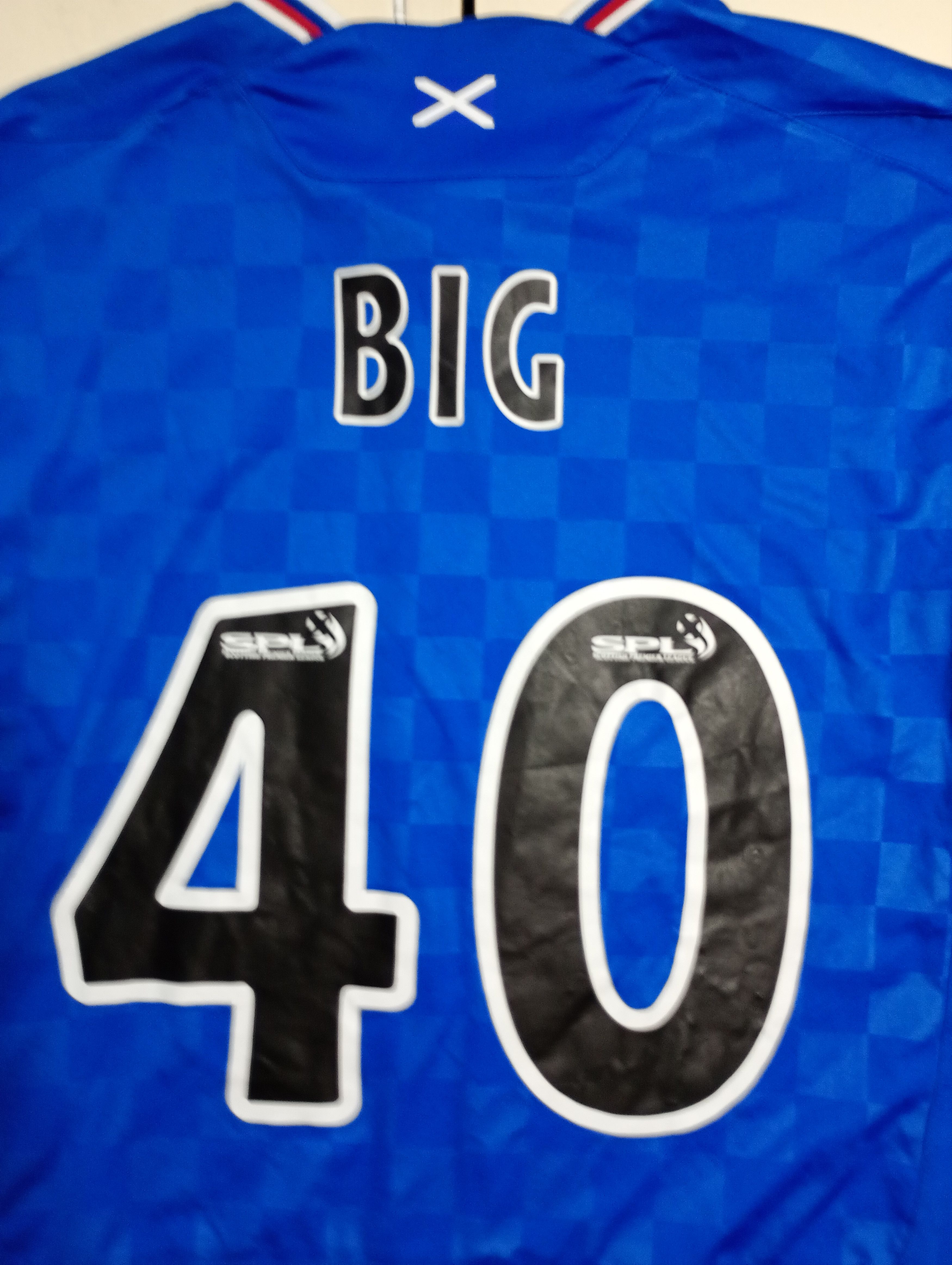 Umbro Umbro Glasgow Rangers Home Jersey 2009-2010 Size US L / EU 52-54 / 3 - 11 Thumbnail