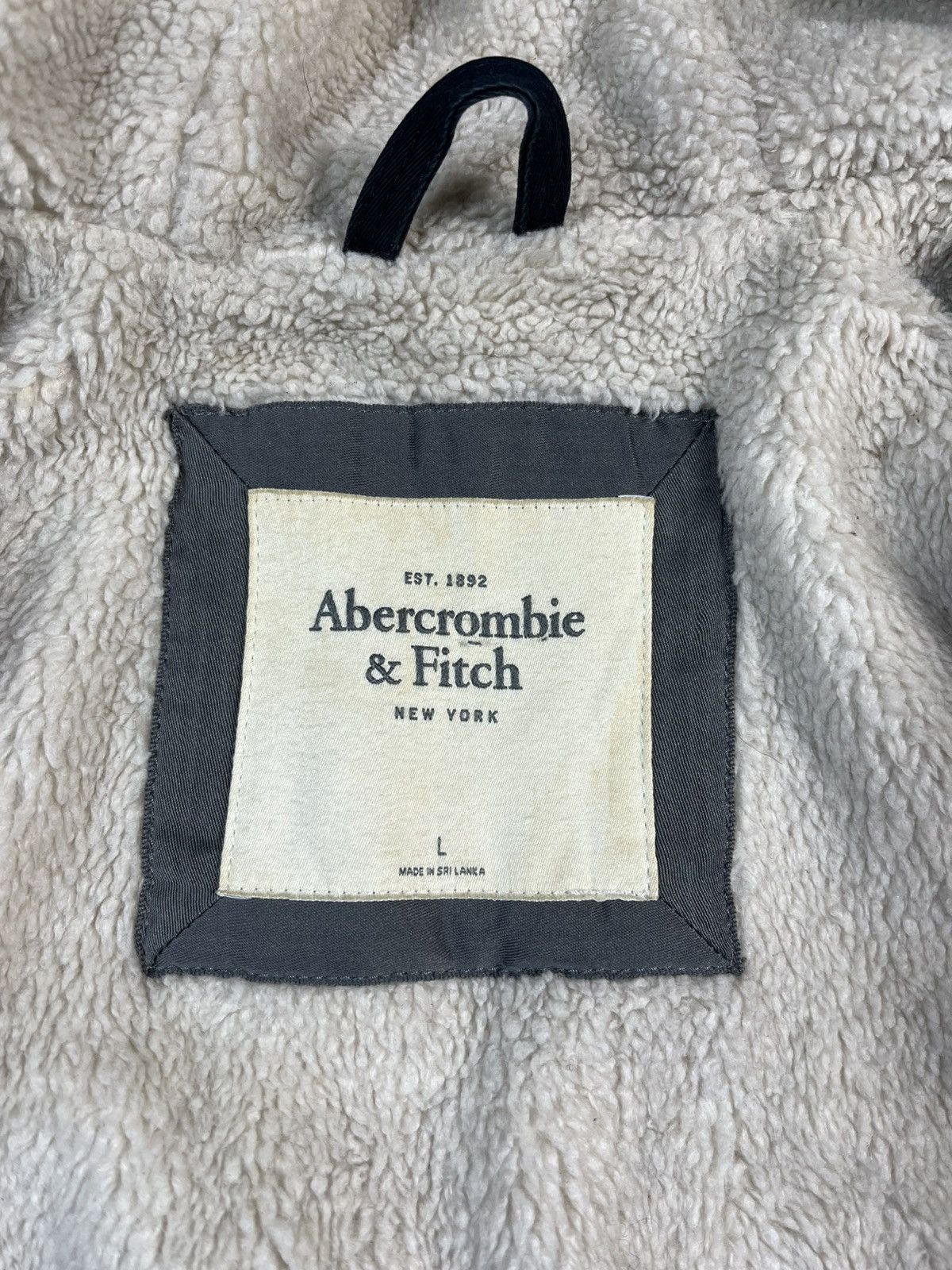 Abercrombie & Fitch Abercrombie & Fitch Fur Jacket Size L / US 10 / IT 46 - 9 Thumbnail