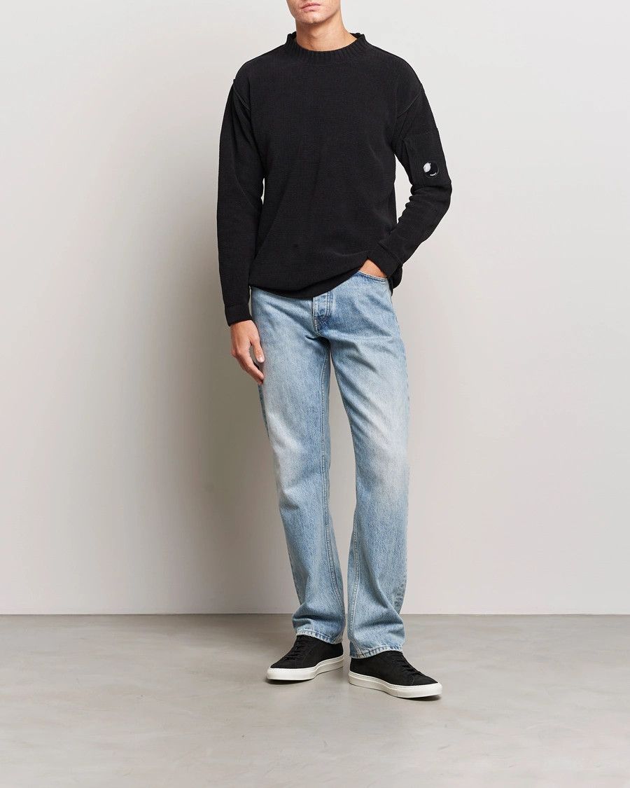 C.P. Company o1y1224 Crewneck Sweater in Black Size US S / EU 44-46 / 1 - 2 Thumbnail