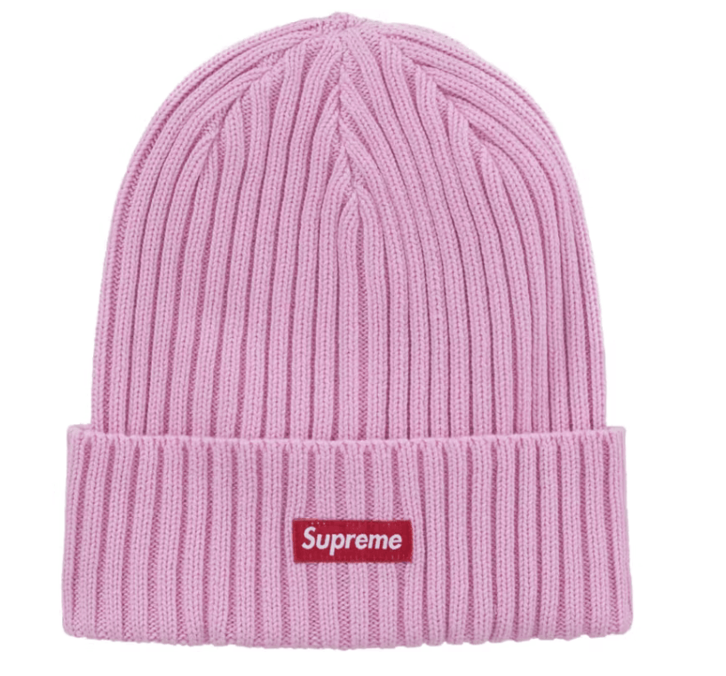 Supreme Overdyed Beanie (SS25) Pink sz adjustable