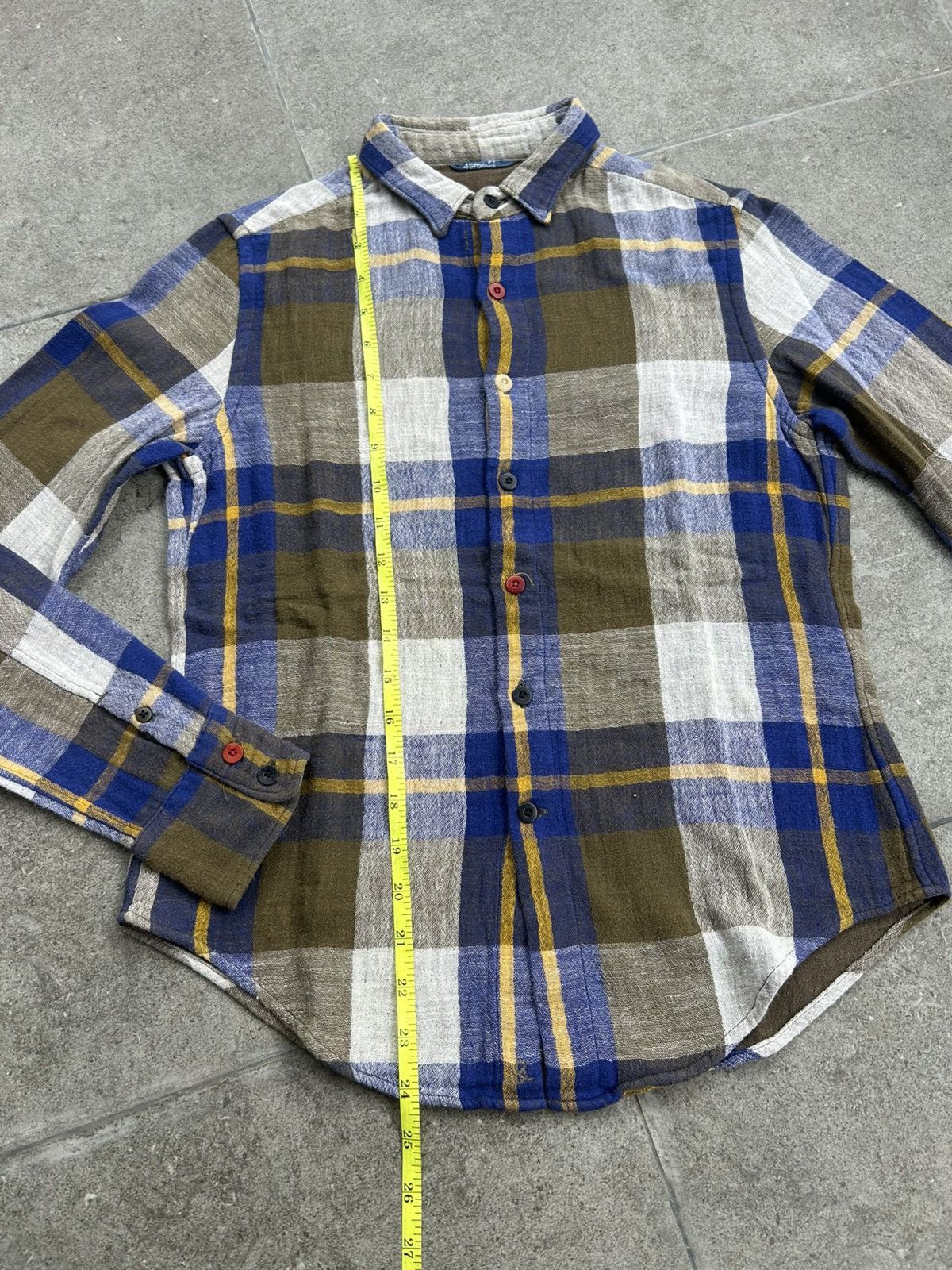 45rpm 45rpm Japan Check-patterned Button-down Shirt Size S / US 4 / IT 40 - 11 Thumbnail