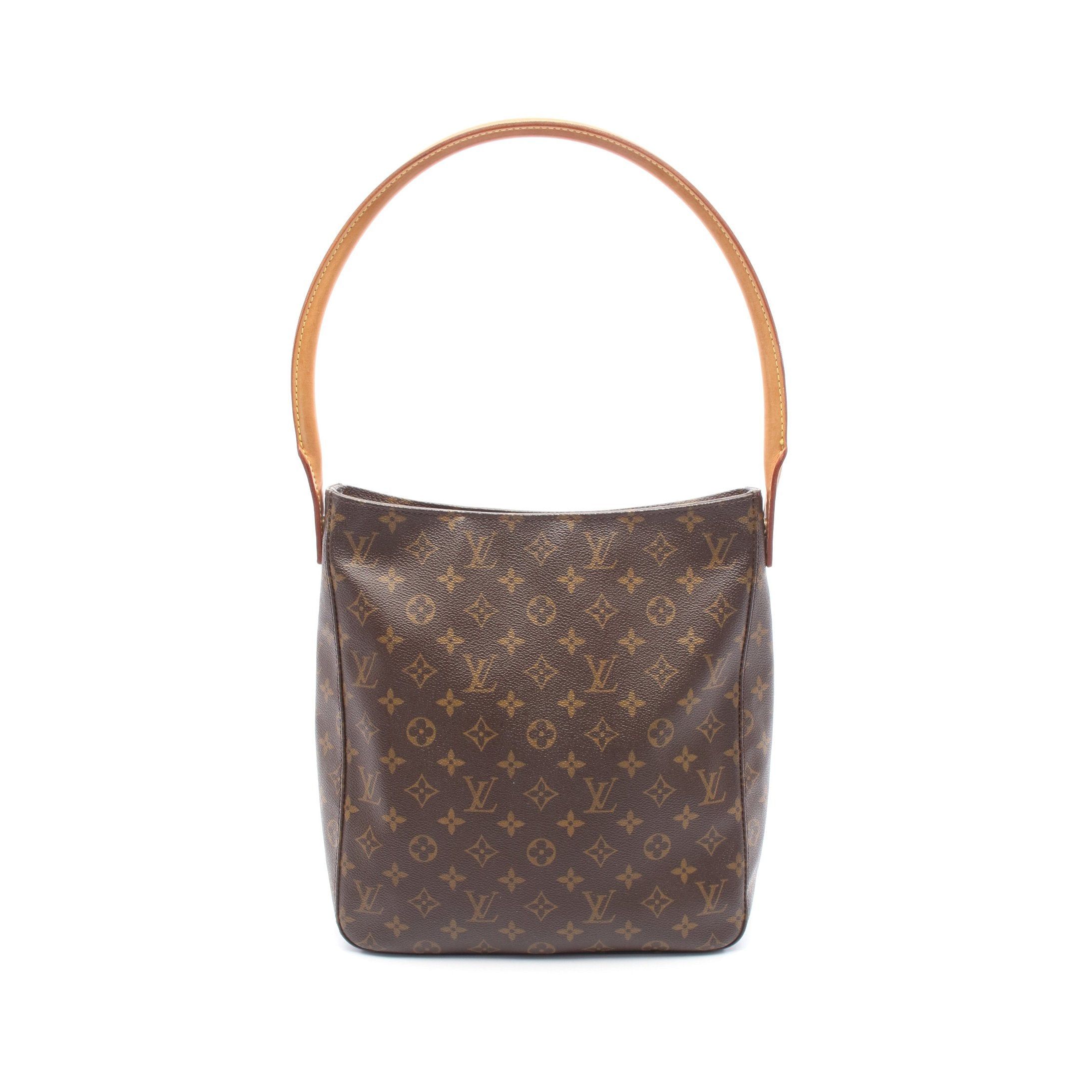 Louis Vuitton Louis Vuitton Looping Gm Monogram Shoulder Bag Leather Brown Size ONE SIZE - 1 Thumbnail