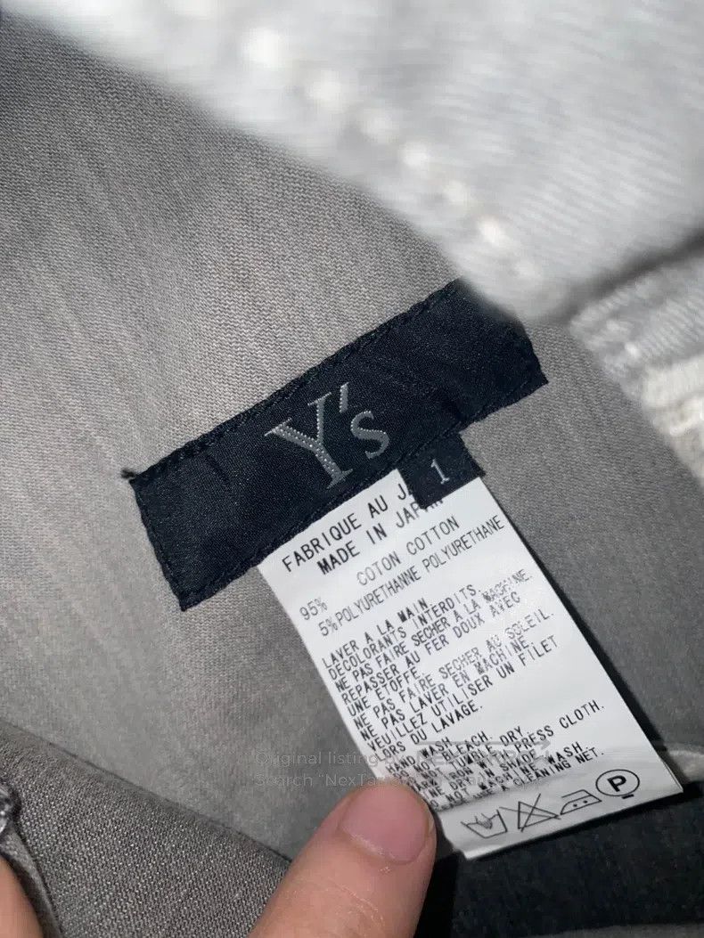 Yohji Yamamoto Yohji Yamamoto size 1 Nissan Deconstructed Dyed Open Line O Size US 28 / EU 44 - 3 Thumbnail