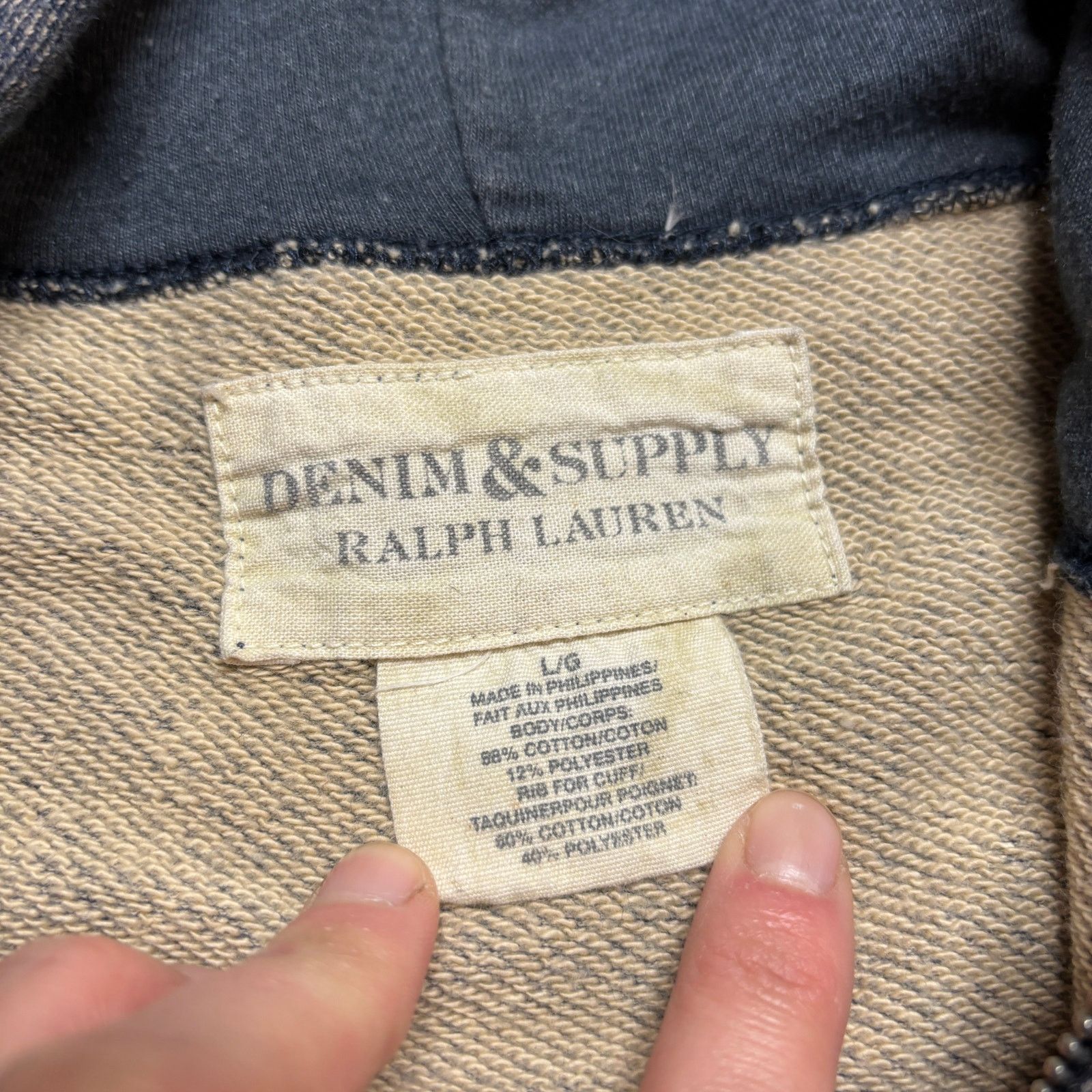 Denim & Supply Ralph Lauren Denim & Supply Ralph Lauren American Flag Zip Hoodie Large Size US L / EU 52-54 / 3 - 5 Thumbnail