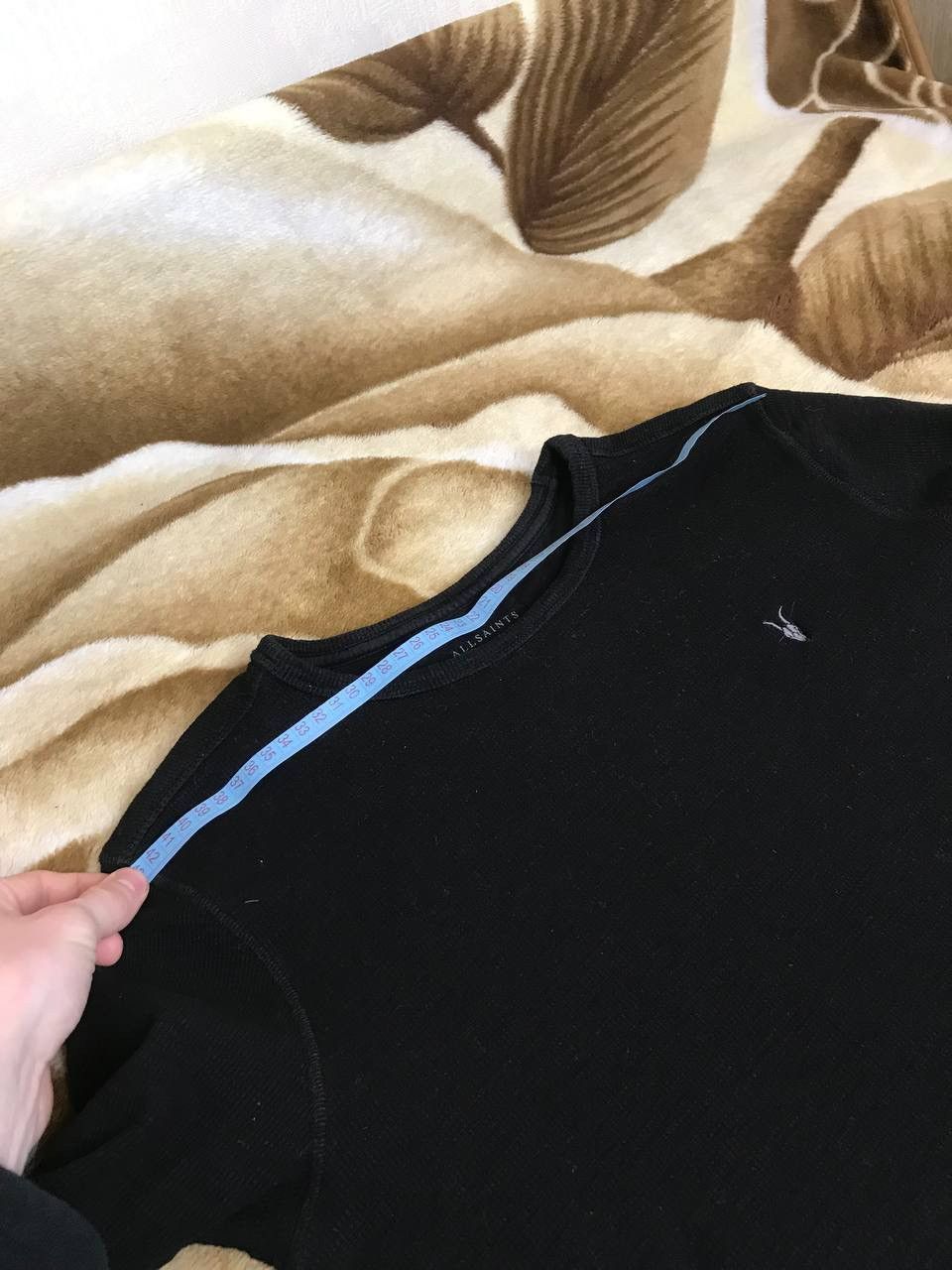 Allsaints 🔥 Mens AllSaints Muse LS Crew Longsleeve T Shirt Luxury Y2K Size US XS / EU 42 / 0 - 7 Thumbnail