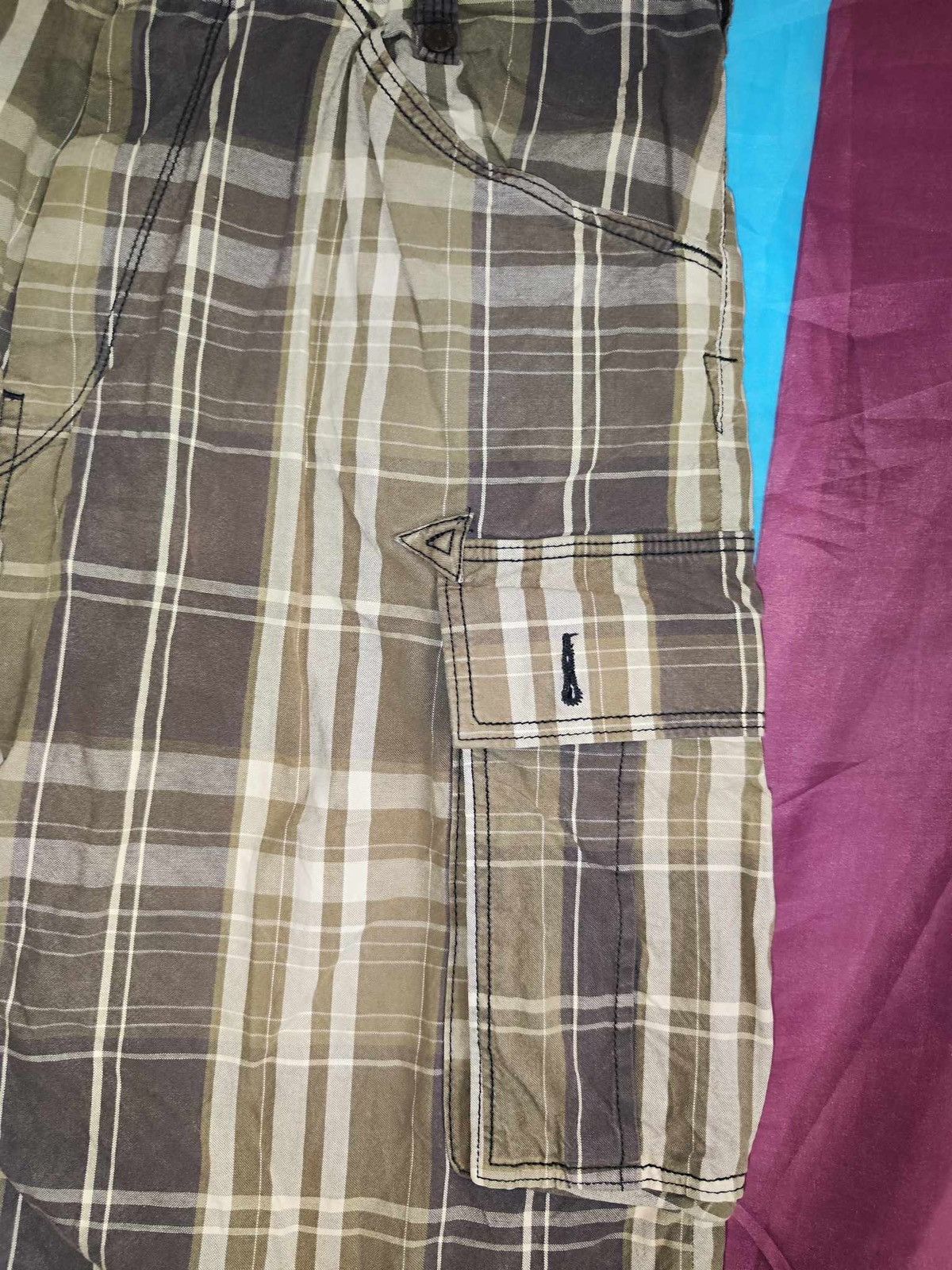 Levi's × Vintage Levi’s Sail cloth men’s cargo shorts size 34 Size US 34 / EU 50 - 3 Thumbnail