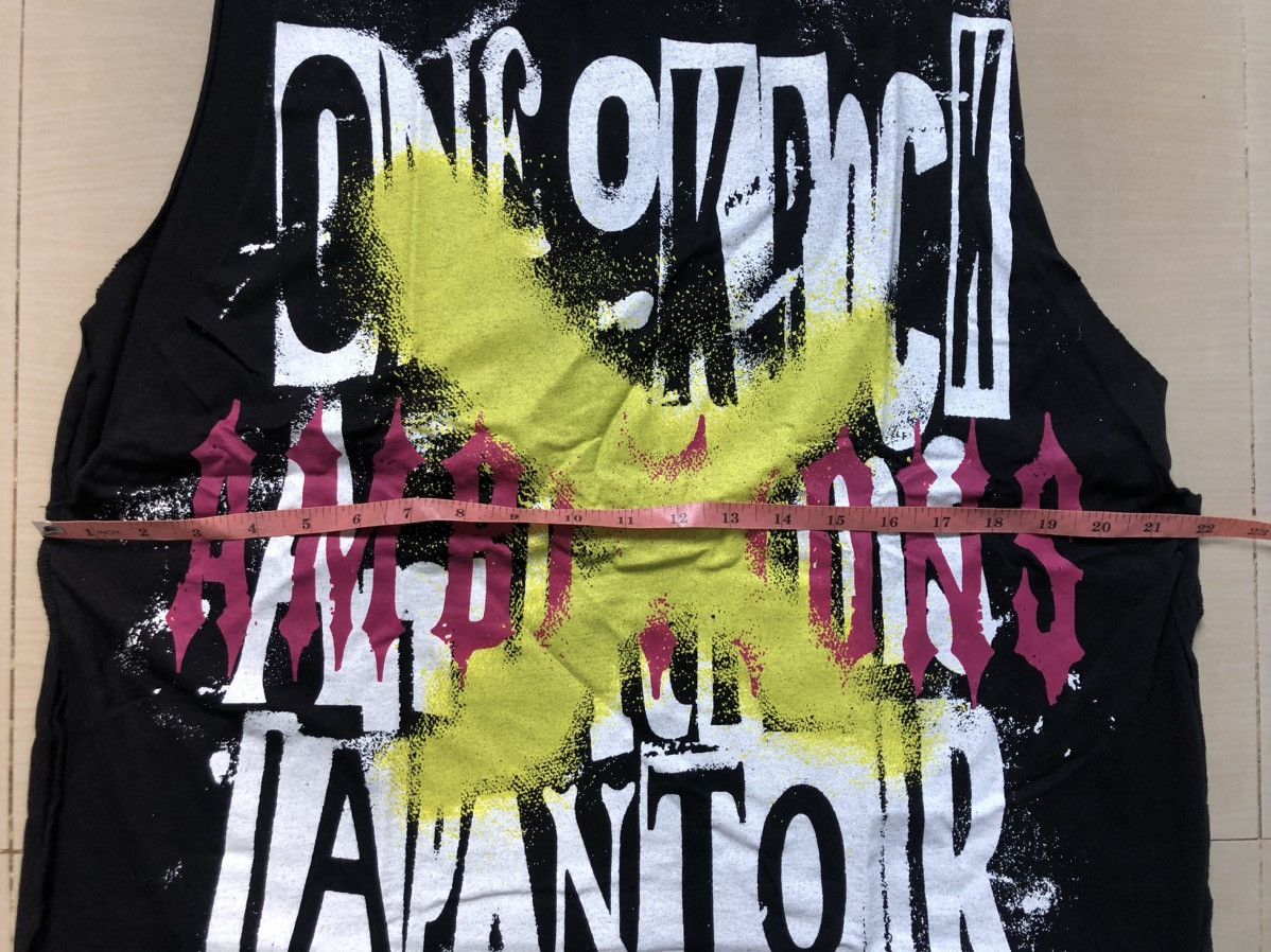 Band Tees ONE OK ROCK Tank Top 2017 Japan Tour Ambitions Official Size US L / EU 52-54 / 3 - 4 Thumbnail