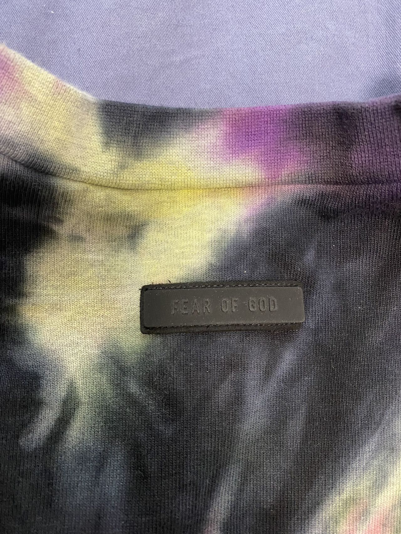 Essentials Tie Dye Fear of God ESSENTIALS Football T-Shirt Size US XL / EU 56 / 4 - 6 Thumbnail