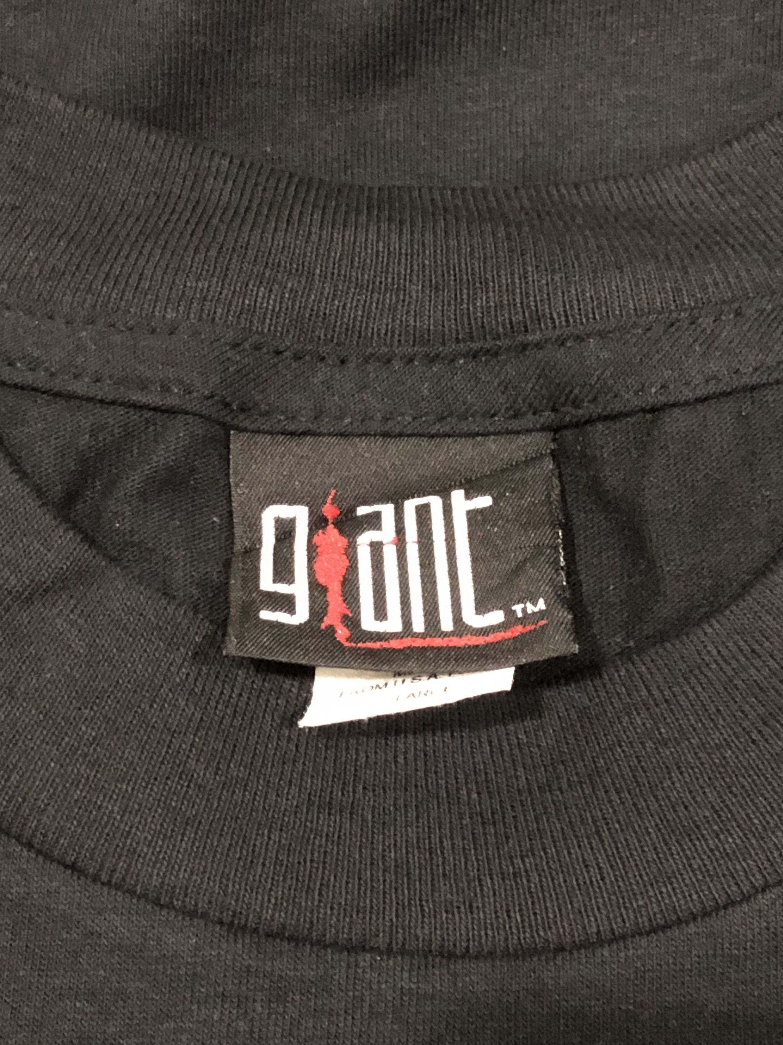 Band Tees × Giant × Vintage Vintage 90s Bauhaus Gotham Tour Tshirt Size US L / EU 52-54 / 3 - 6 Thumbnail