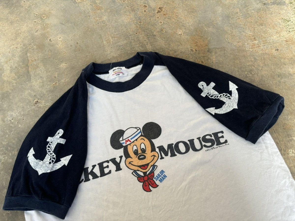 Japanese Brand × Vintage Vintage Mickey Mouse Sailor man Tshirt Size US S / EU 44-46 / 1 - 3 Thumbnail