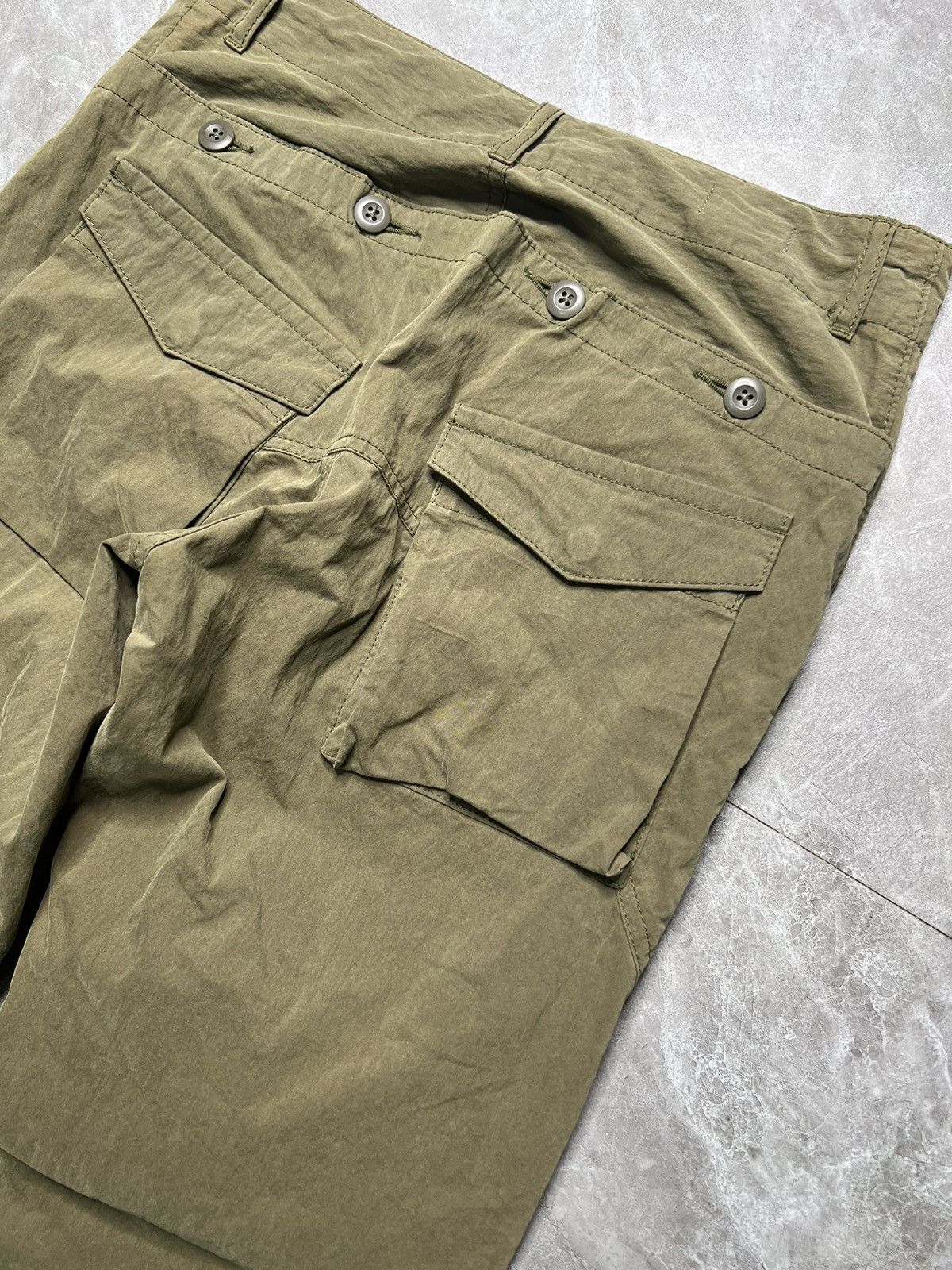 Final Home Final Home F/W 06 Double Layered Back Pocket Nylon Pants Size US 32 / EU 48 - 3 Thumbnail