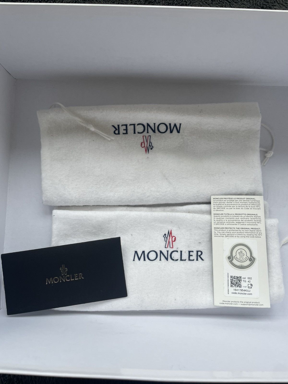 Moncler Baskets Moncler Bakary Scarpa Noir , Blanc 42 Size US 8.5 / EU 41-42 - 9 Thumbnail