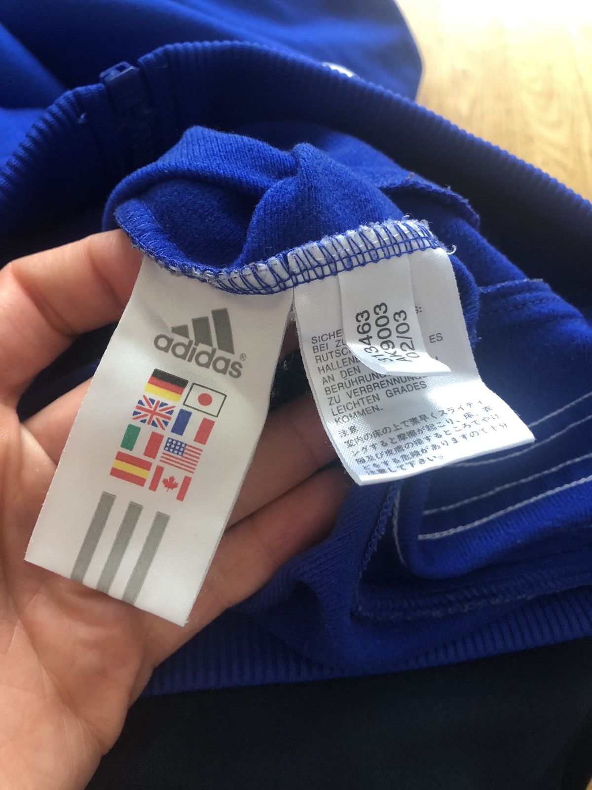Adidas × Vintage VINTAGE ADIDAS CLASSIC SPORT ZIP SWEATSHIRT Size US L / EU 52-54 / 3 - 6 Thumbnail