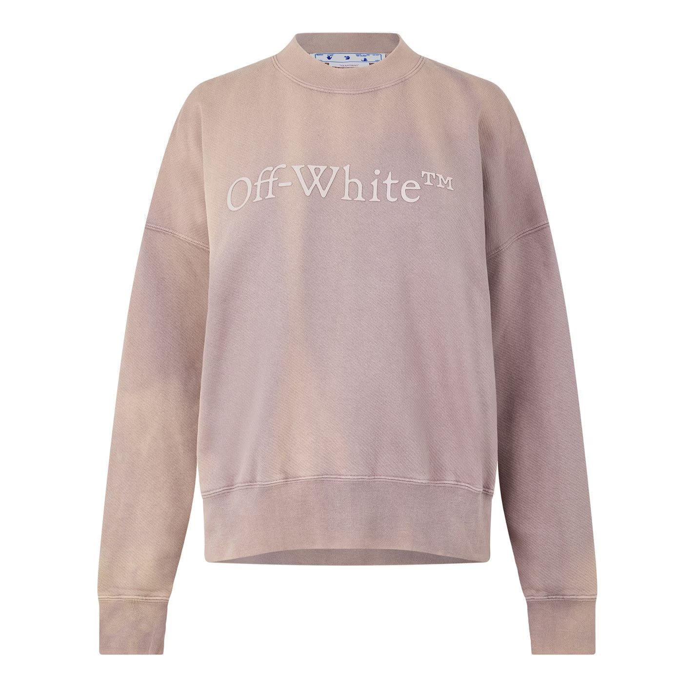Off-White o1g2r1mq1224 Sweatshirt in Nude Size S / US 4 / IT 40 - 1 Thumbnail