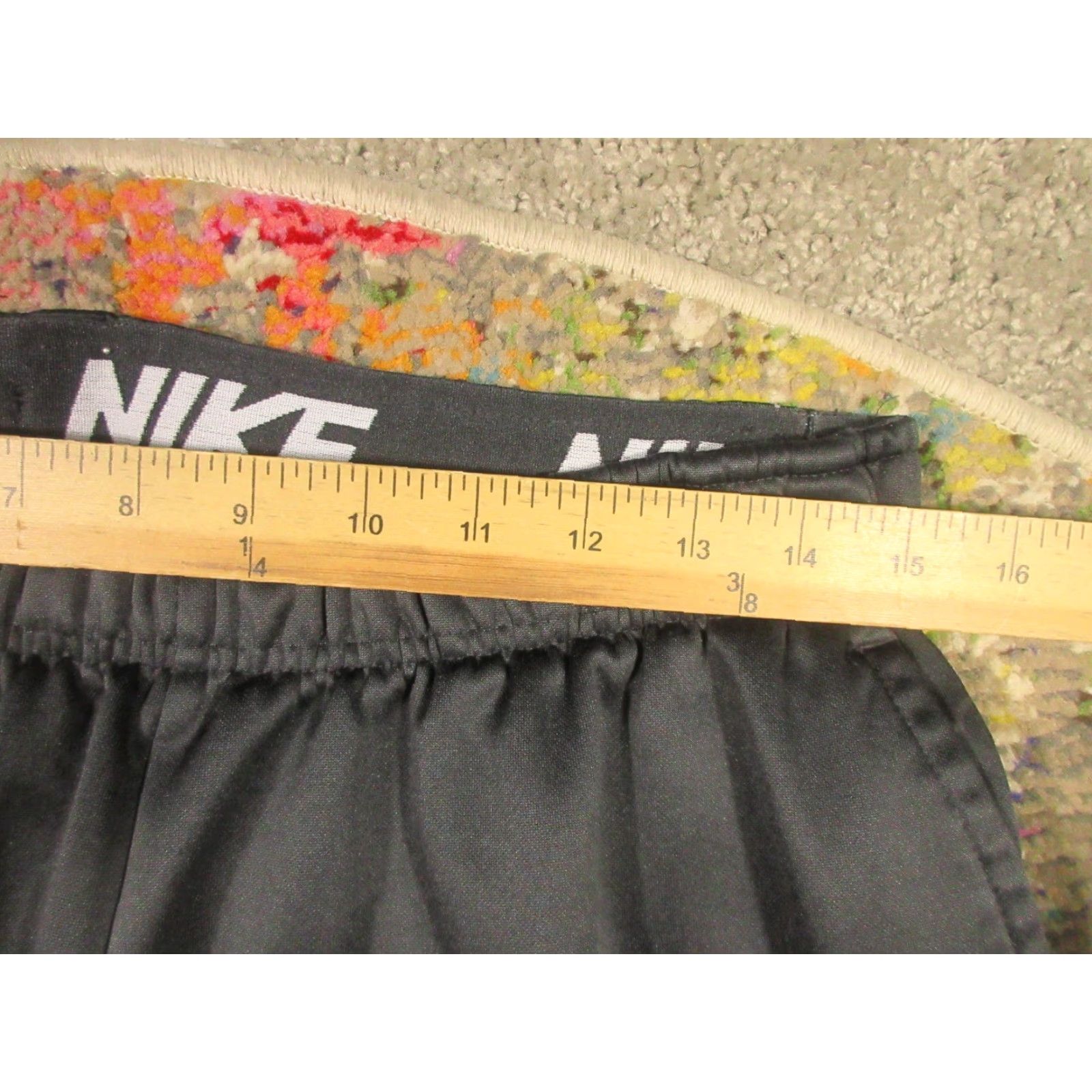 Nike Nike Dri-Fit Jogger Pants Mens Large Black Fleece Embroidered Swoosh Size US 33 - 7 Thumbnail