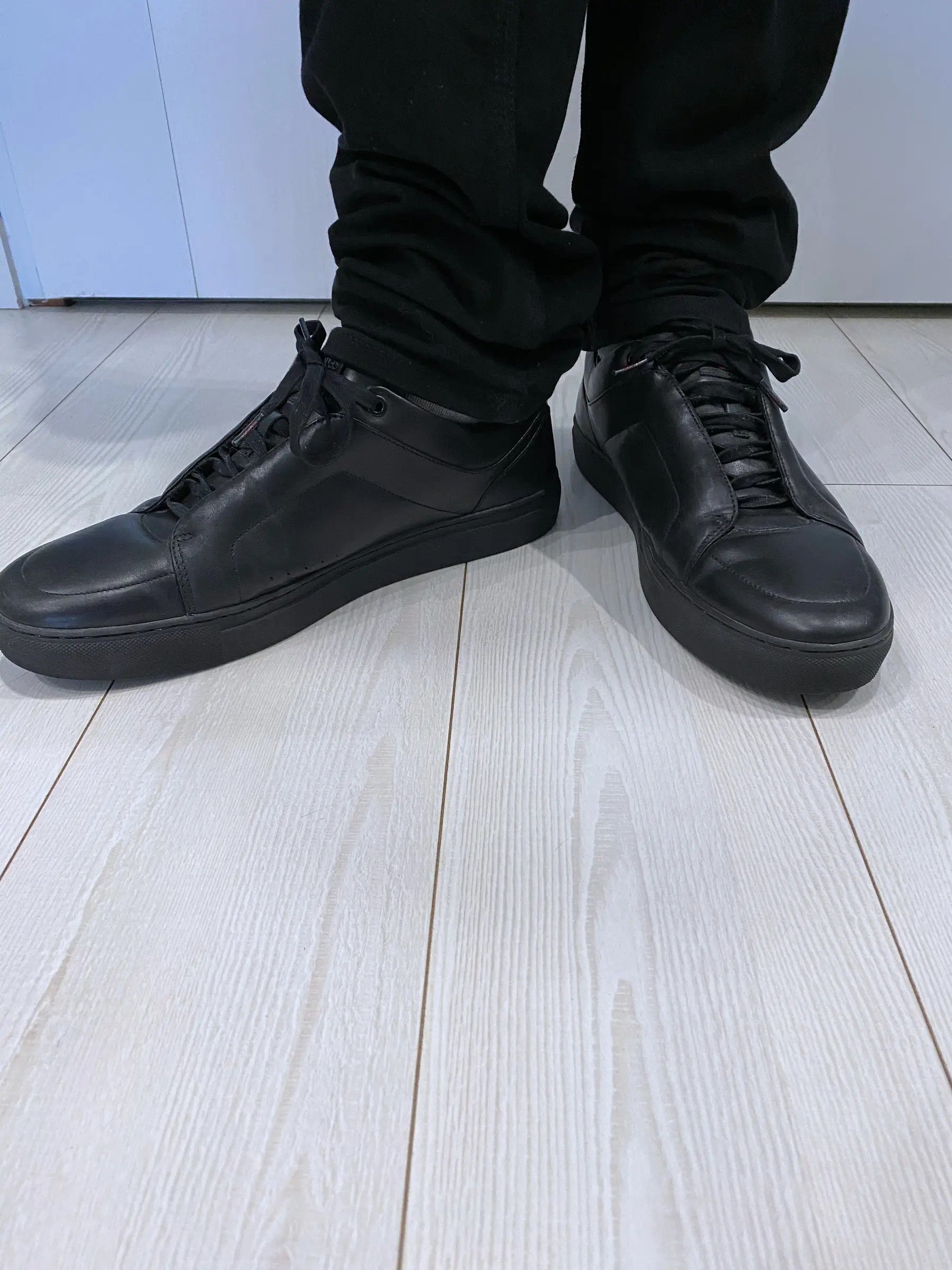 Hugo Boss Hugo Boss leather sneakers sneakers size UK 12.5 Size US 12.5 / EU 45-46 - 10 Thumbnail