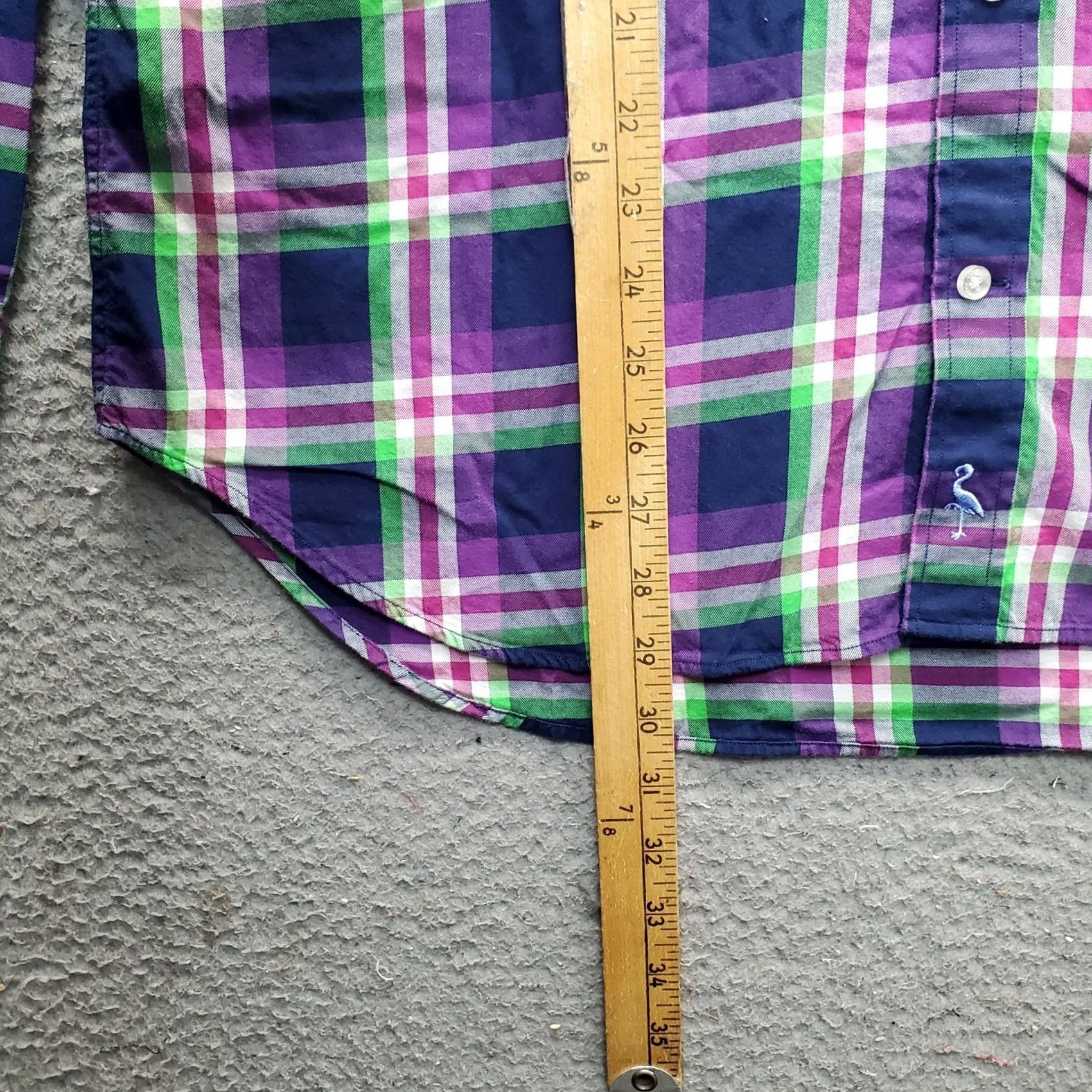 Tailorbyrd TAILORBYRD Flannel Shirt Mens L Multi Plaid Single Pocket Collar Button Down EUC Size US L / EU 52-54 / 3 - 3 Thumbnail