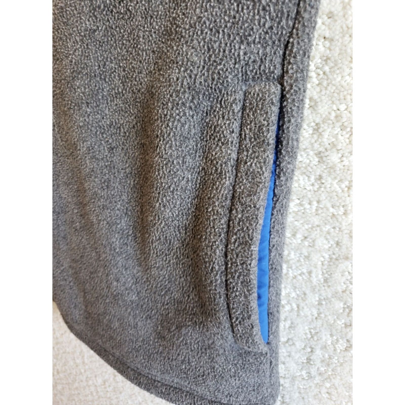 Vintage Columbia PFG Vest L Gray Fleece Full Zip Blue Trim Men's Size US L / EU 52-54 / 3 - 6 Thumbnail